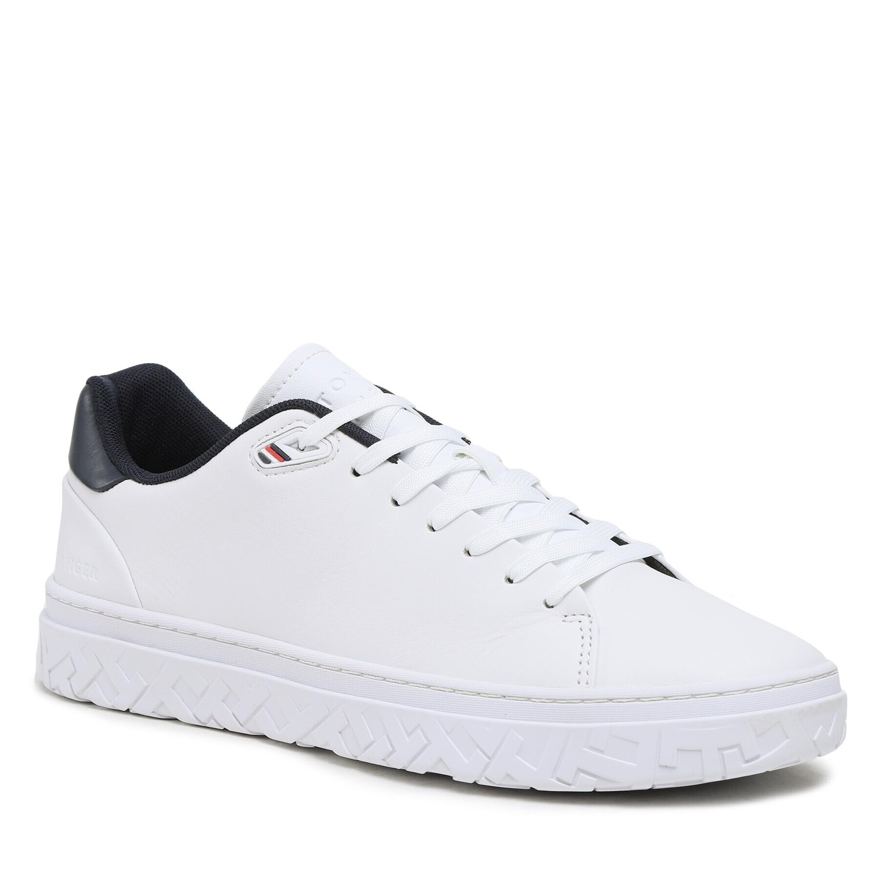 Tommy Hilfiger Сникърси Modenr Iconic Court Cup FM0FM04355 Бял - Pepit.bg