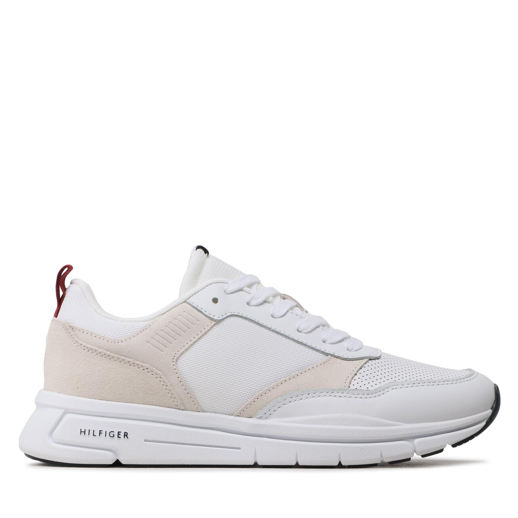 Tommy Hilfiger Сникърси Modern Comfort Runner Mix FM0FM04362 Бял - Pepit.bg