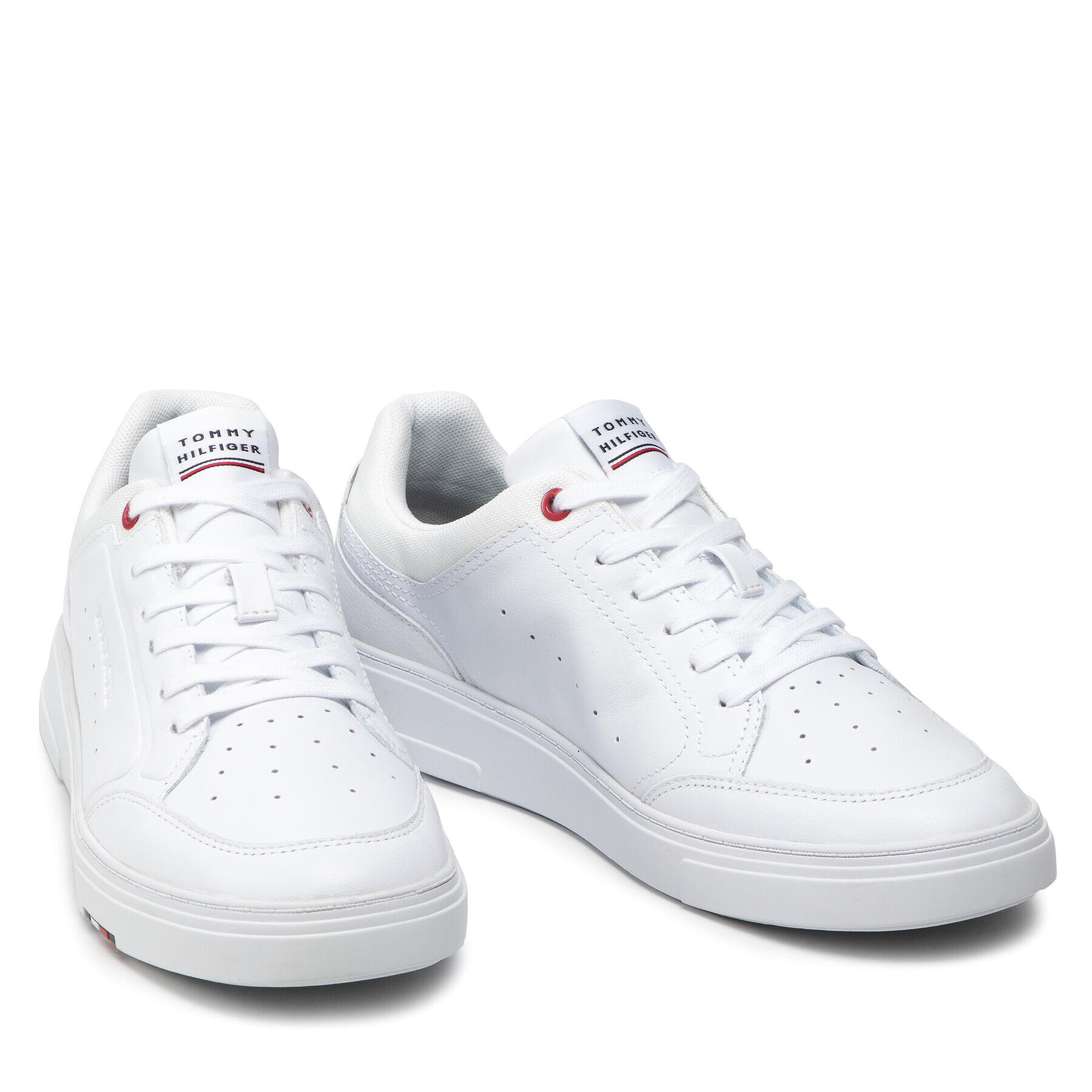 Tommy Hilfiger Сникърси Modern Cup Leather Sneaker FM0FM03903 Бял - Pepit.bg
