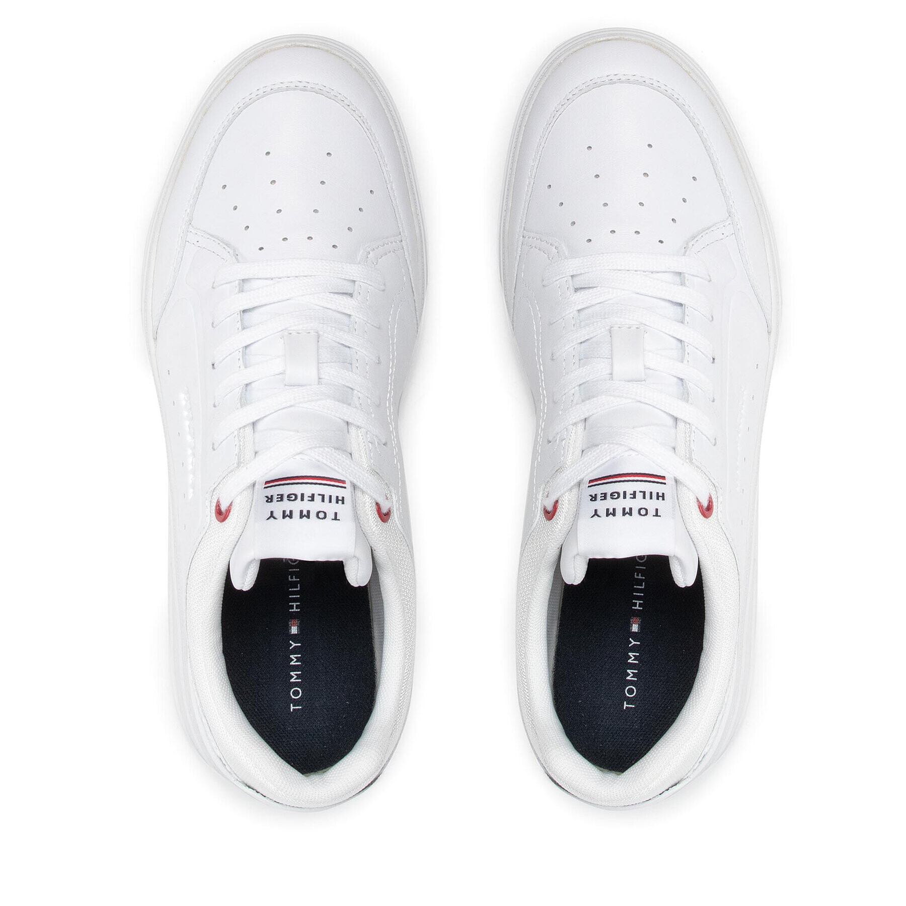 Tommy Hilfiger Сникърси Modern Cup Leather Sneaker FM0FM03903 Бял - Pepit.bg