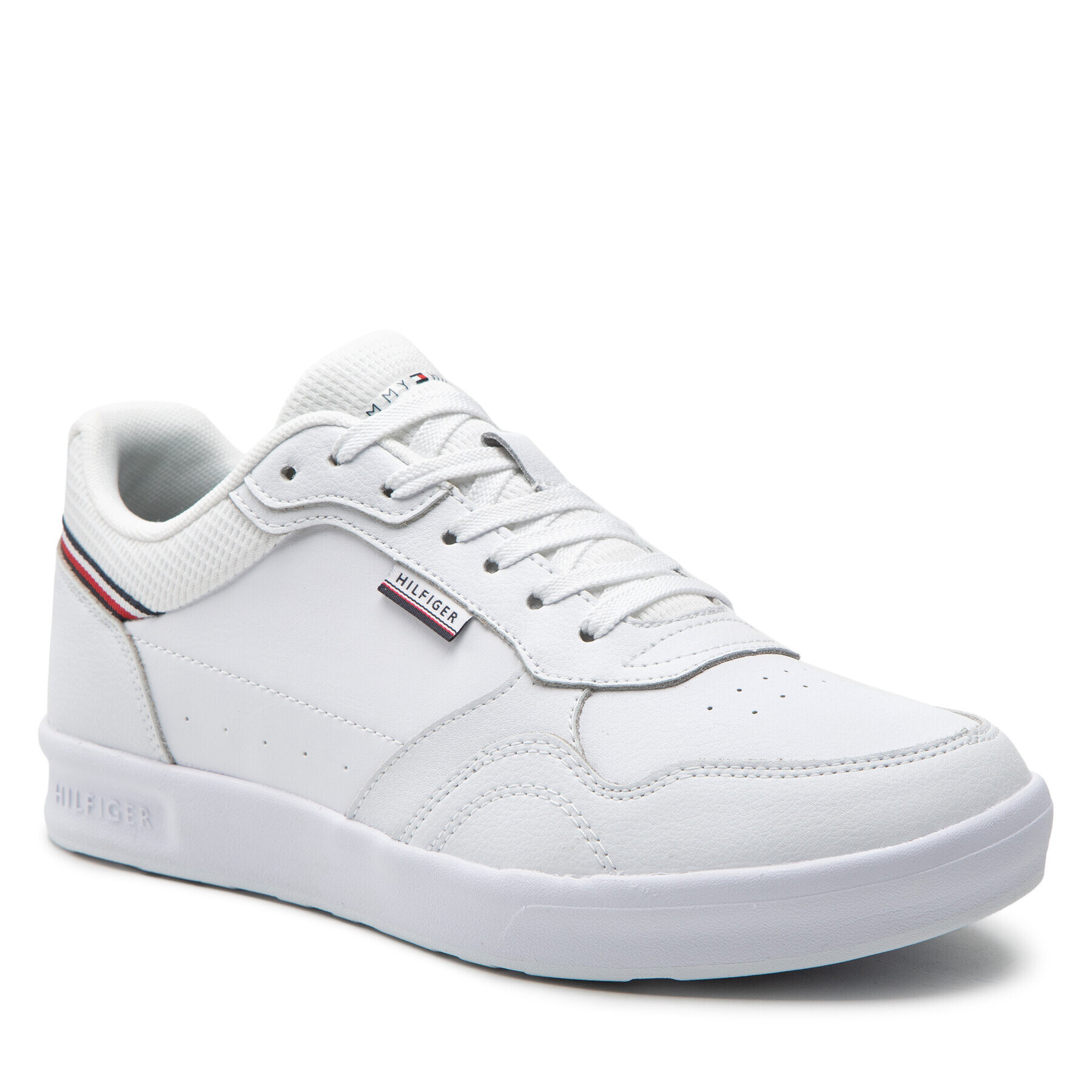 Tommy Hilfiger Сникърси Modern Cup Lighweight Leather FM0FM04141 Бял - Pepit.bg