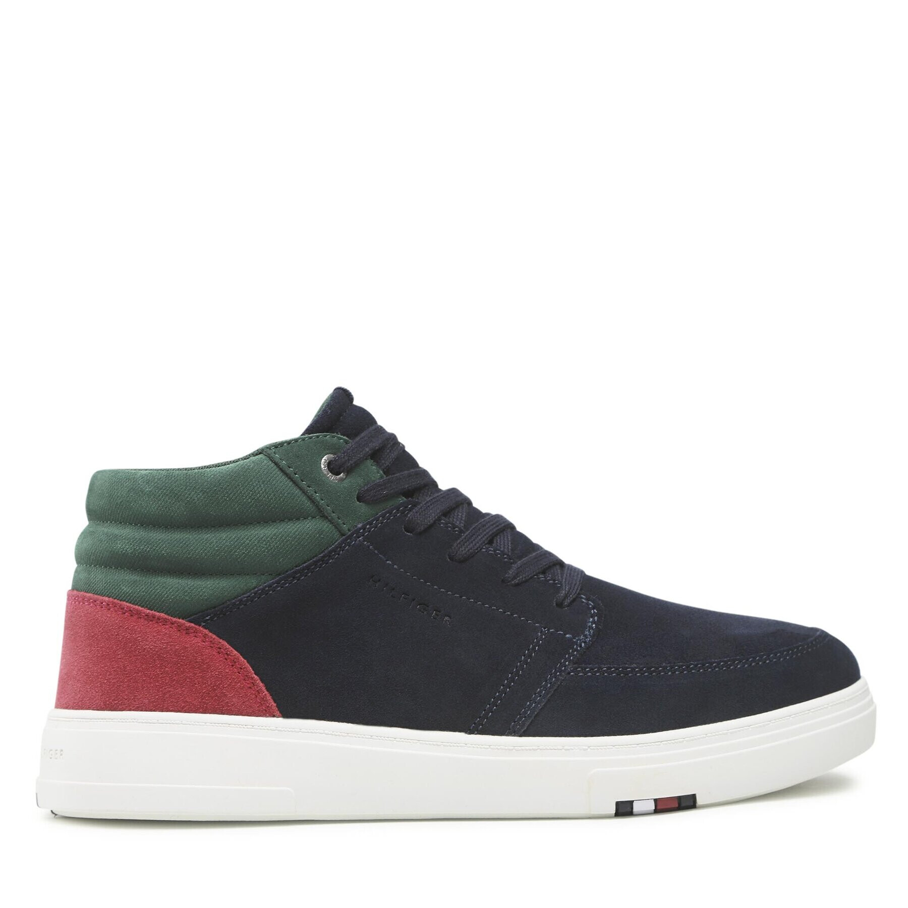 Tommy Hilfiger Сникърси Modern Cupsole Chukka Suede FM0FM04293 Тъмносин - Pepit.bg