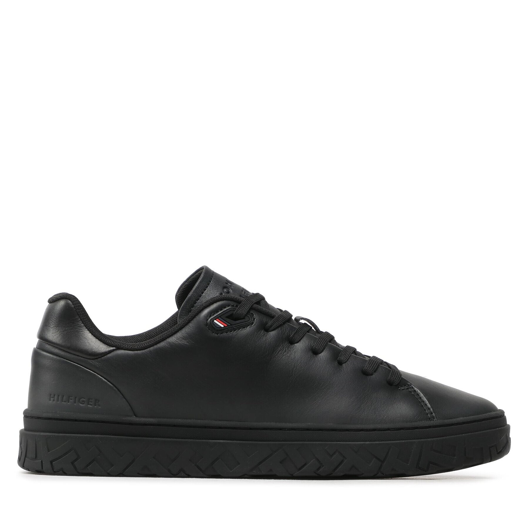 Tommy Hilfiger Сникърси Modern Iconic Court Cup Leather FM0FM04355 Черен - Pepit.bg