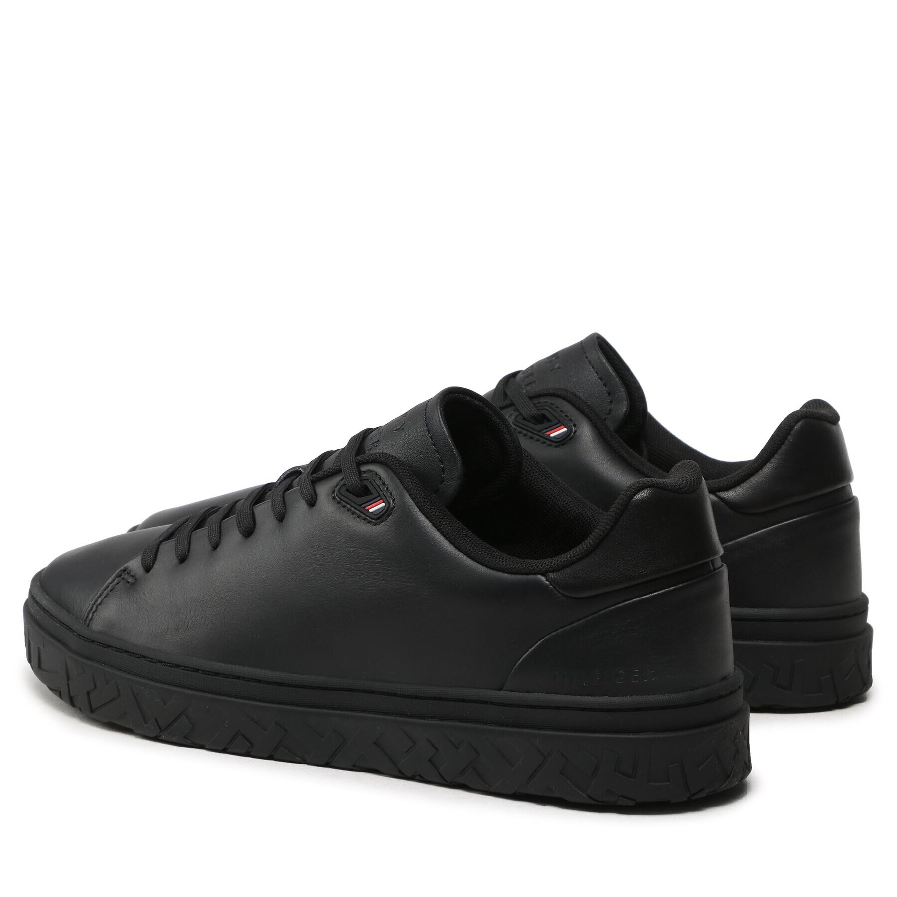 Tommy Hilfiger Сникърси Modern Iconic Court Cup Leather FM0FM04355 Черен - Pepit.bg