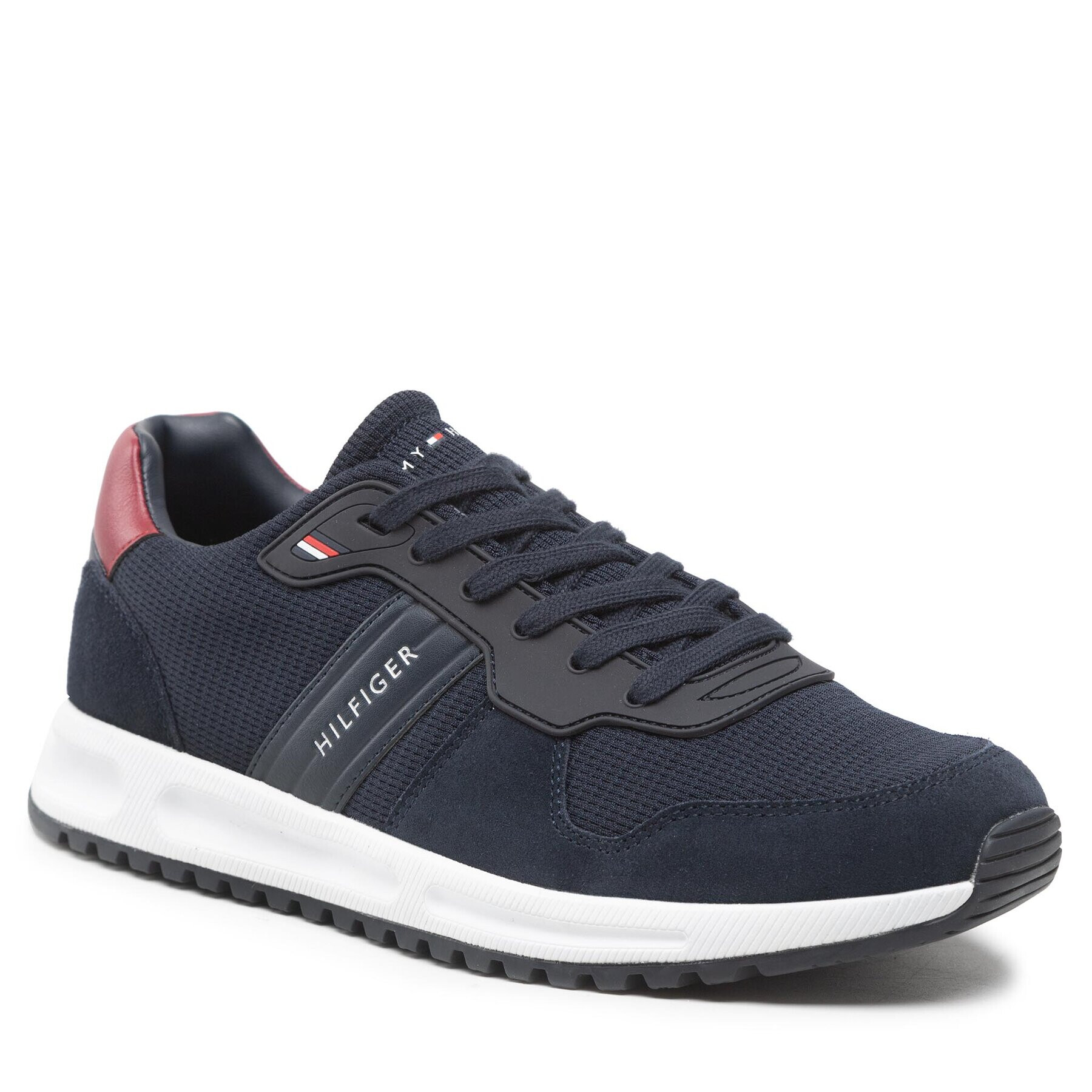 Tommy Hilfiger Сникърси Modern Mix Runner FM0FM04283 Тъмносин - Pepit.bg