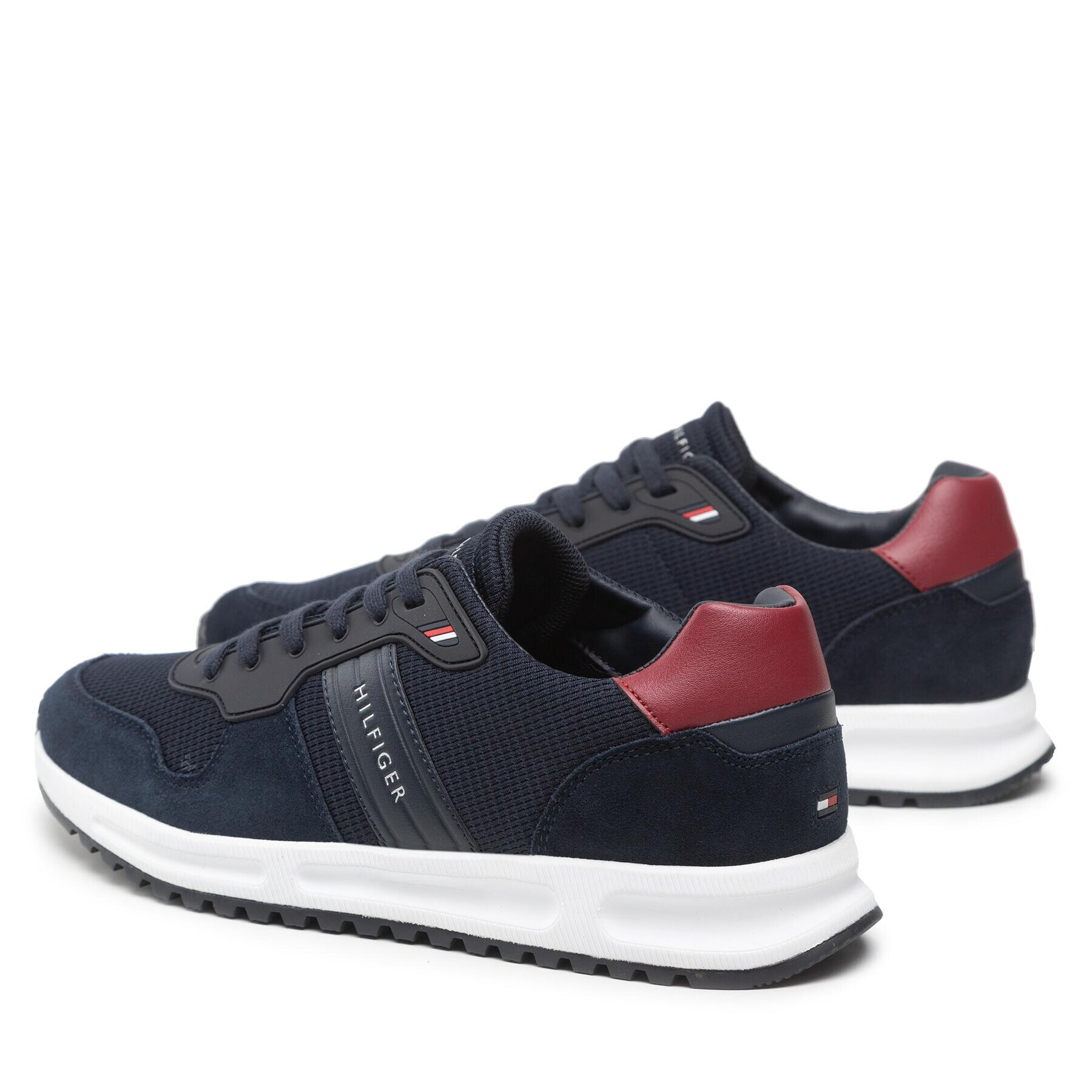 Tommy Hilfiger Сникърси Modern Mix Runner FM0FM04283 Тъмносин - Pepit.bg