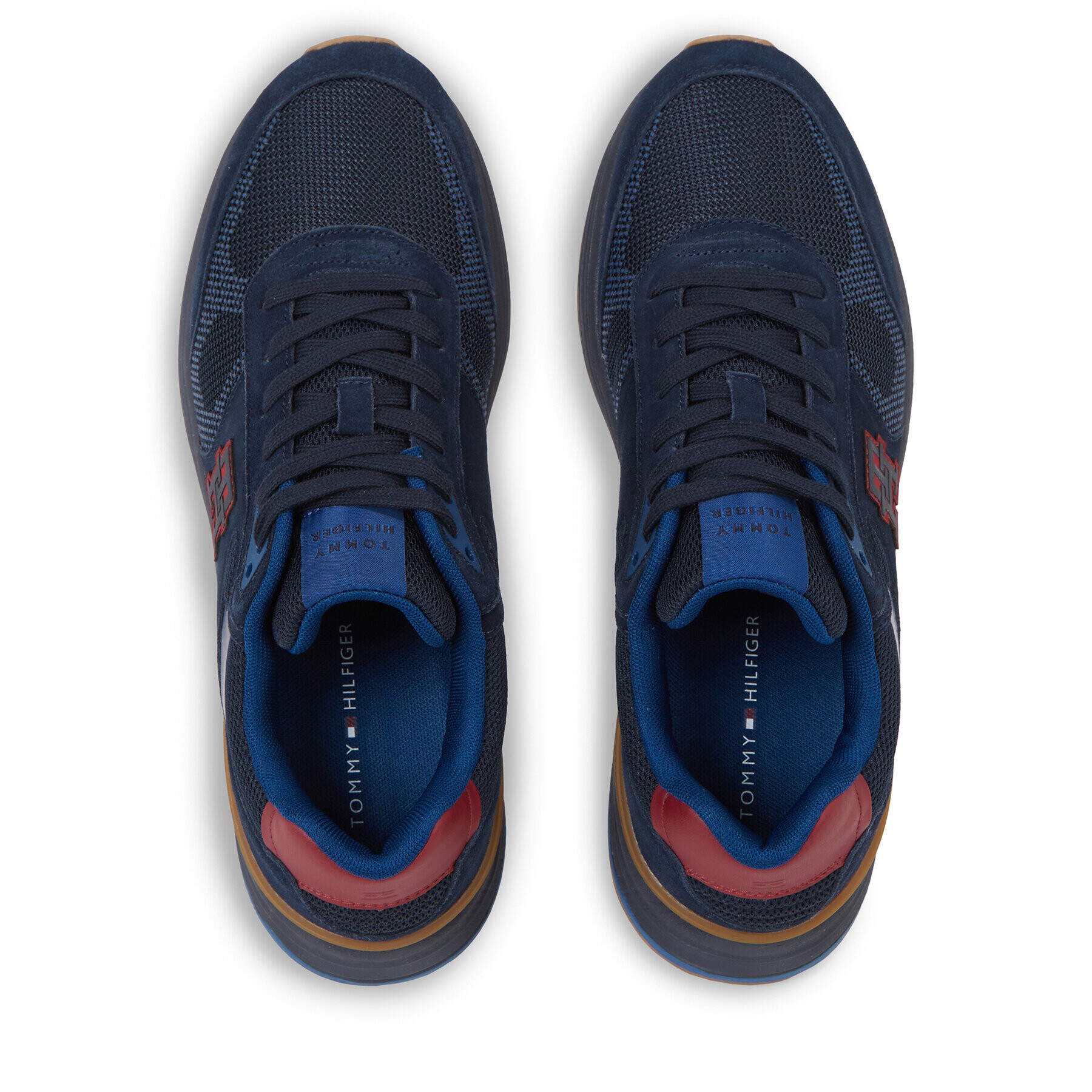 Tommy Hilfiger Сникърси Modern Prep Ii Mix FM0FM04839 Син - Pepit.bg