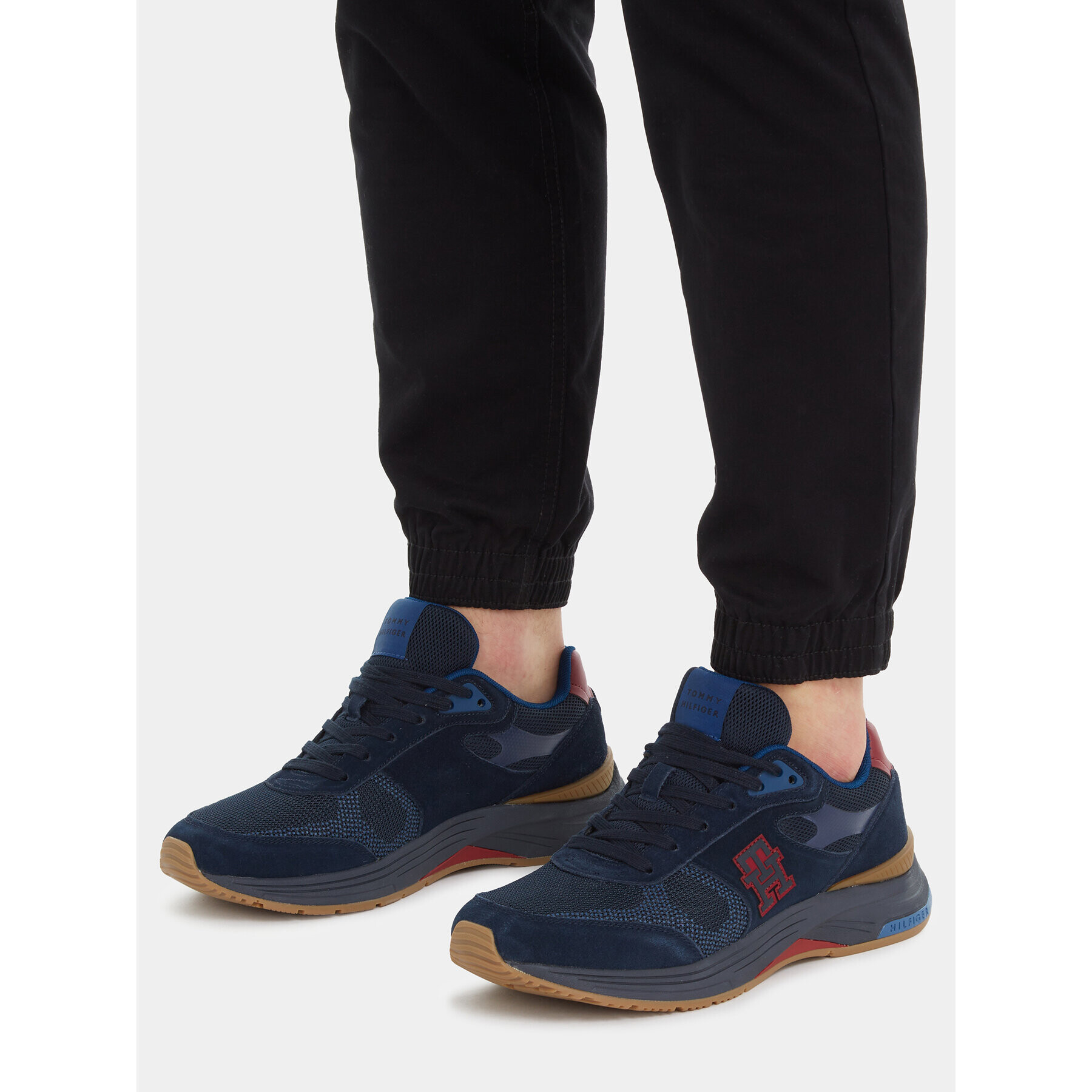 Tommy Hilfiger Сникърси Modern Prep Ii Mix FM0FM04839 Син - Pepit.bg