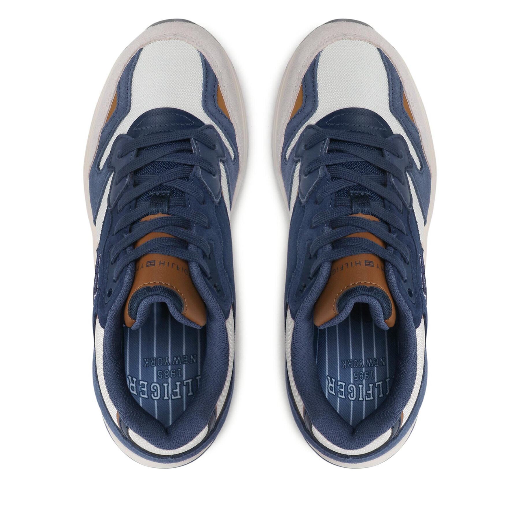 Tommy Hilfiger Сникърси Modern Prep Monogram FM0FM04272 Тъмносин - Pepit.bg