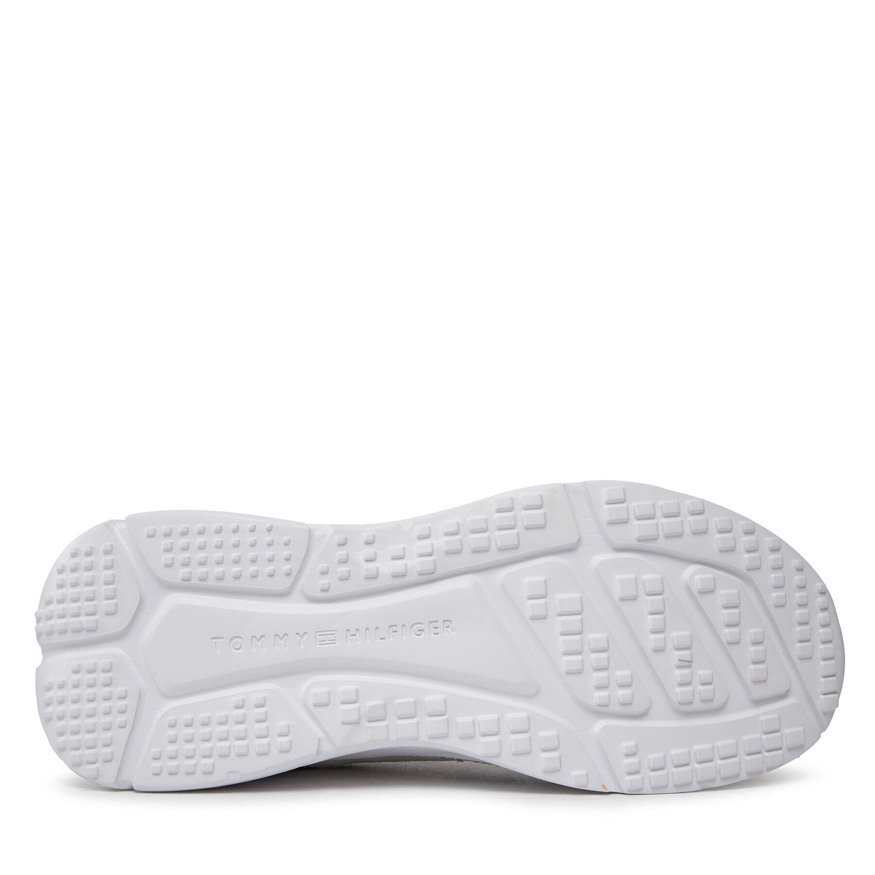 Tommy Hilfiger Сникърси Modern Runner Lth Mix FM0FM04878 Бял - Pepit.bg