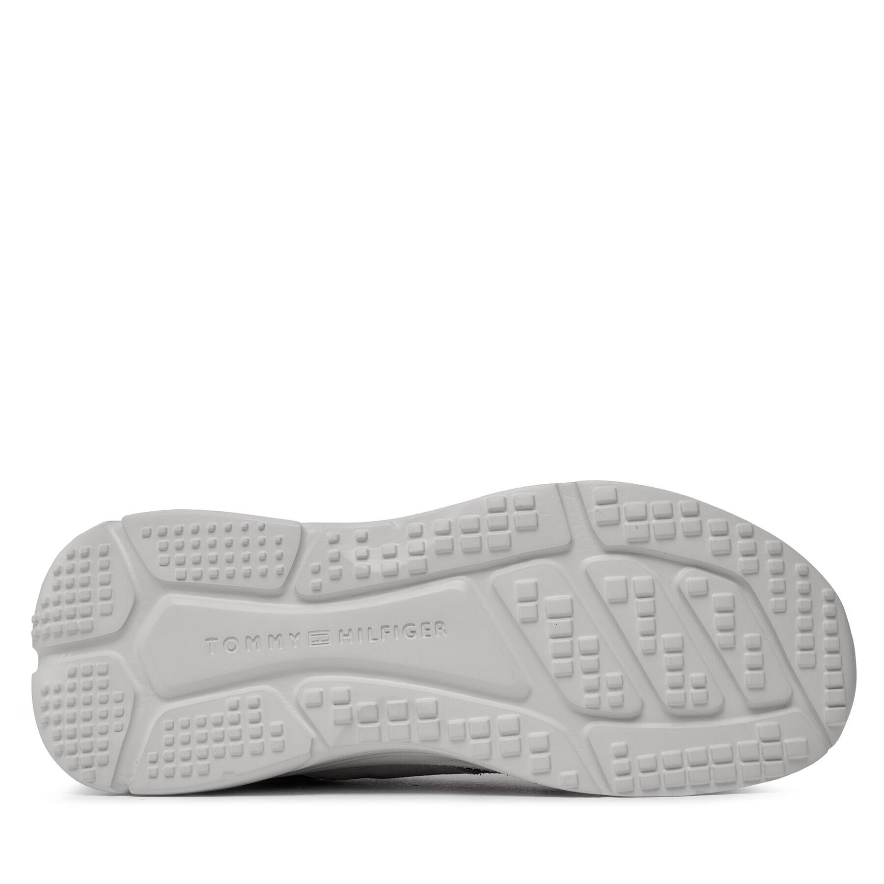 Tommy Hilfiger Сникърси Modern Runner Lth Mix FM0FM04878 Сив - Pepit.bg