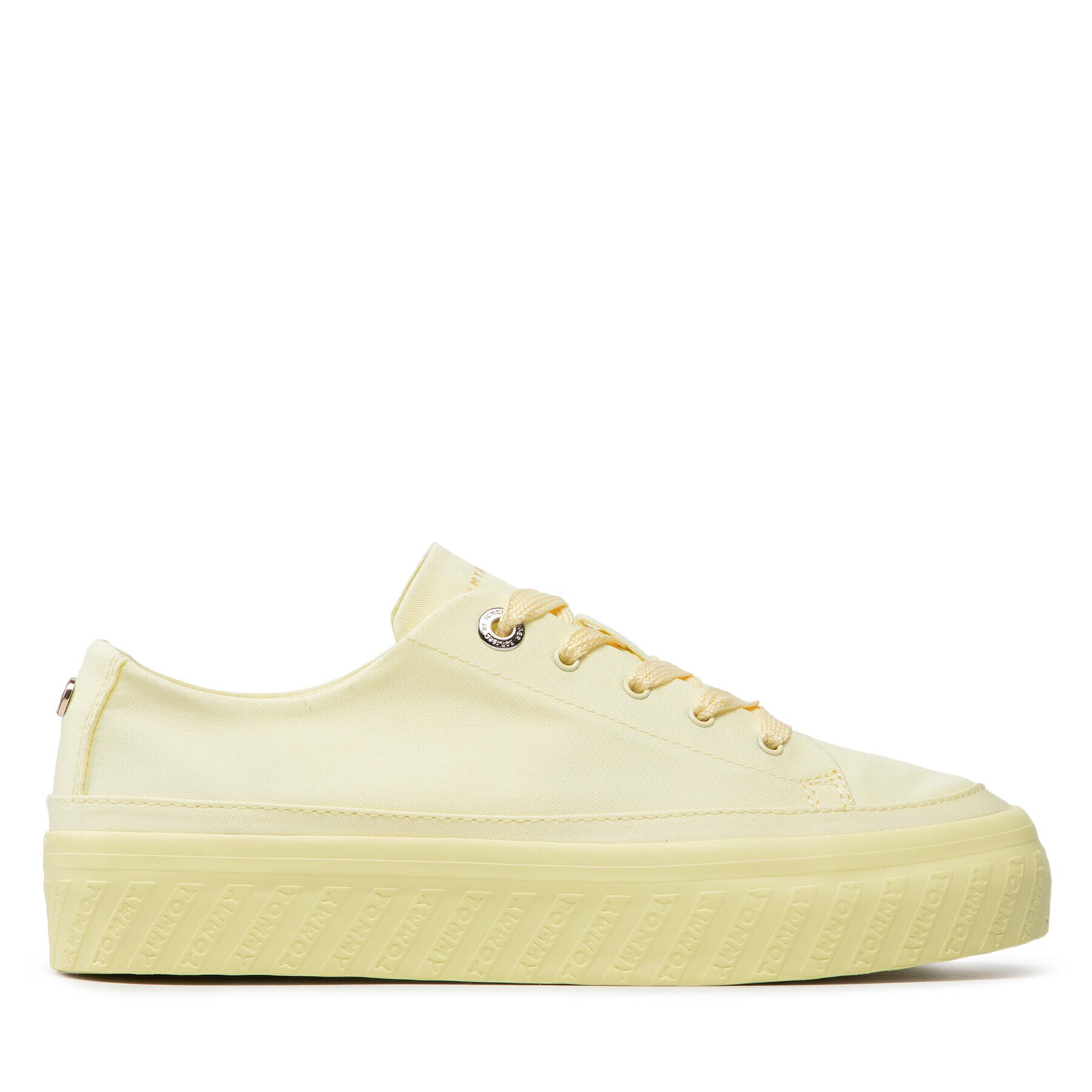 Tommy Hilfiger Сникърси Monochromatic Vulc Sneaker FW0FW06460 Жълт - Pepit.bg