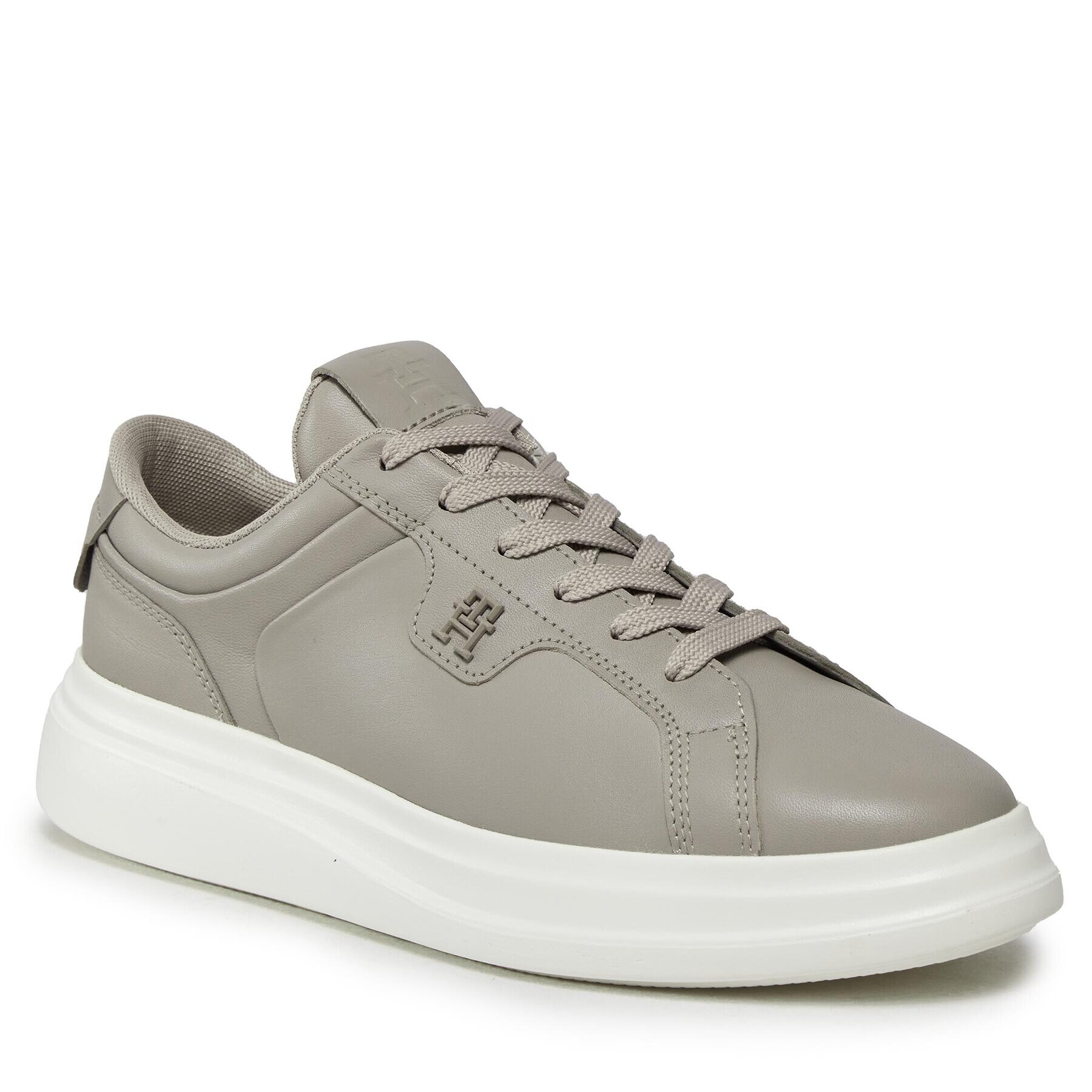 Tommy Hilfiger Сникърси Pointy Court Sneaker FW0FW07460 Бежов - Pepit.bg