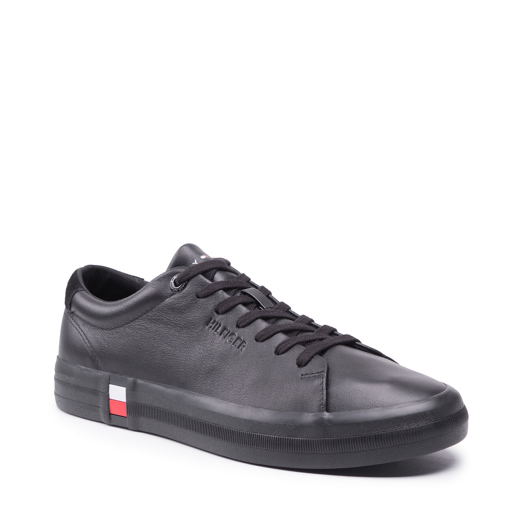 Tommy Hilfiger Сникърси Premium Corporate Vulc Sneaker FM0FM03621 Черен - Pepit.bg