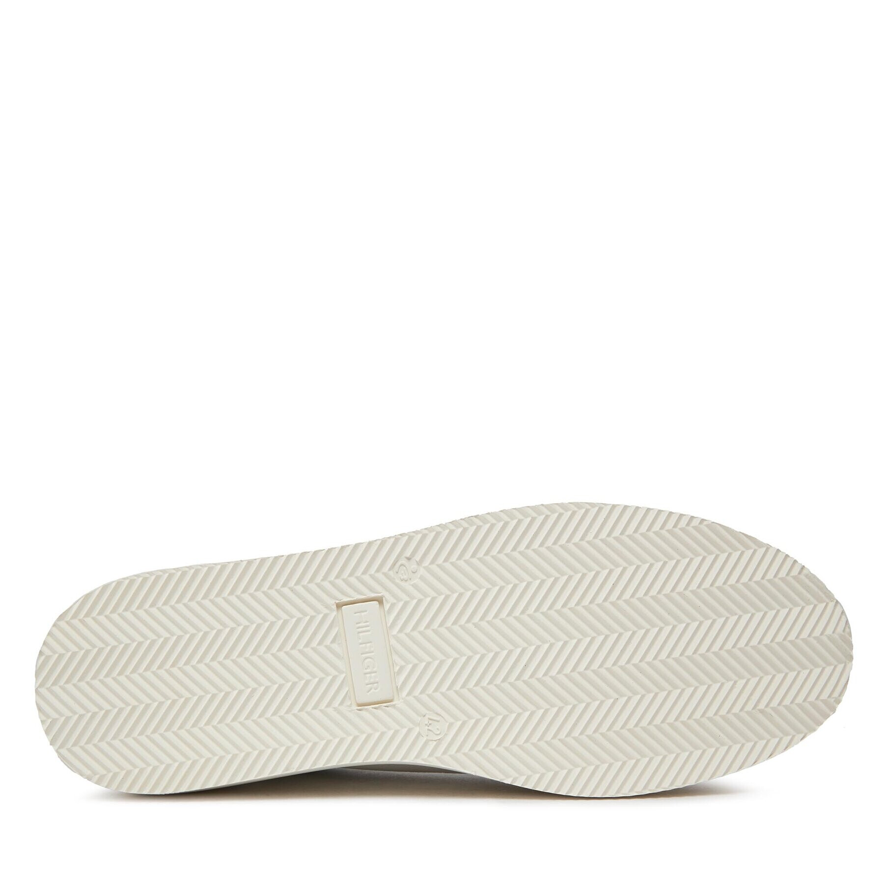 Tommy Hilfiger Сникърси Premium Cupsole Grained Lth FM0FM04893 Бял - Pepit.bg