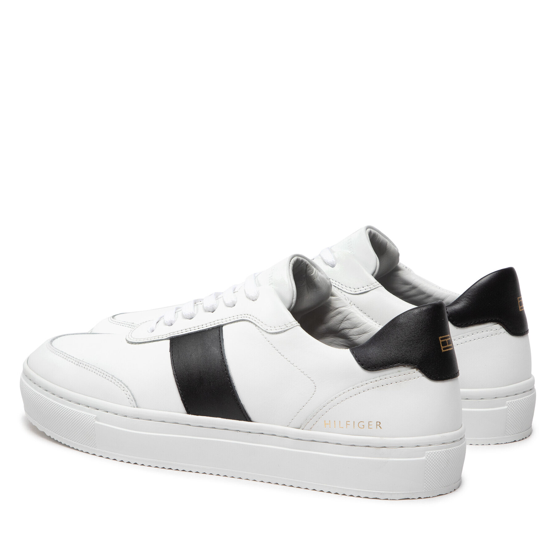 Tommy Hilfiger Сникърси Premium Cupsole Stripe FM0FM04284 Бял - Pepit.bg