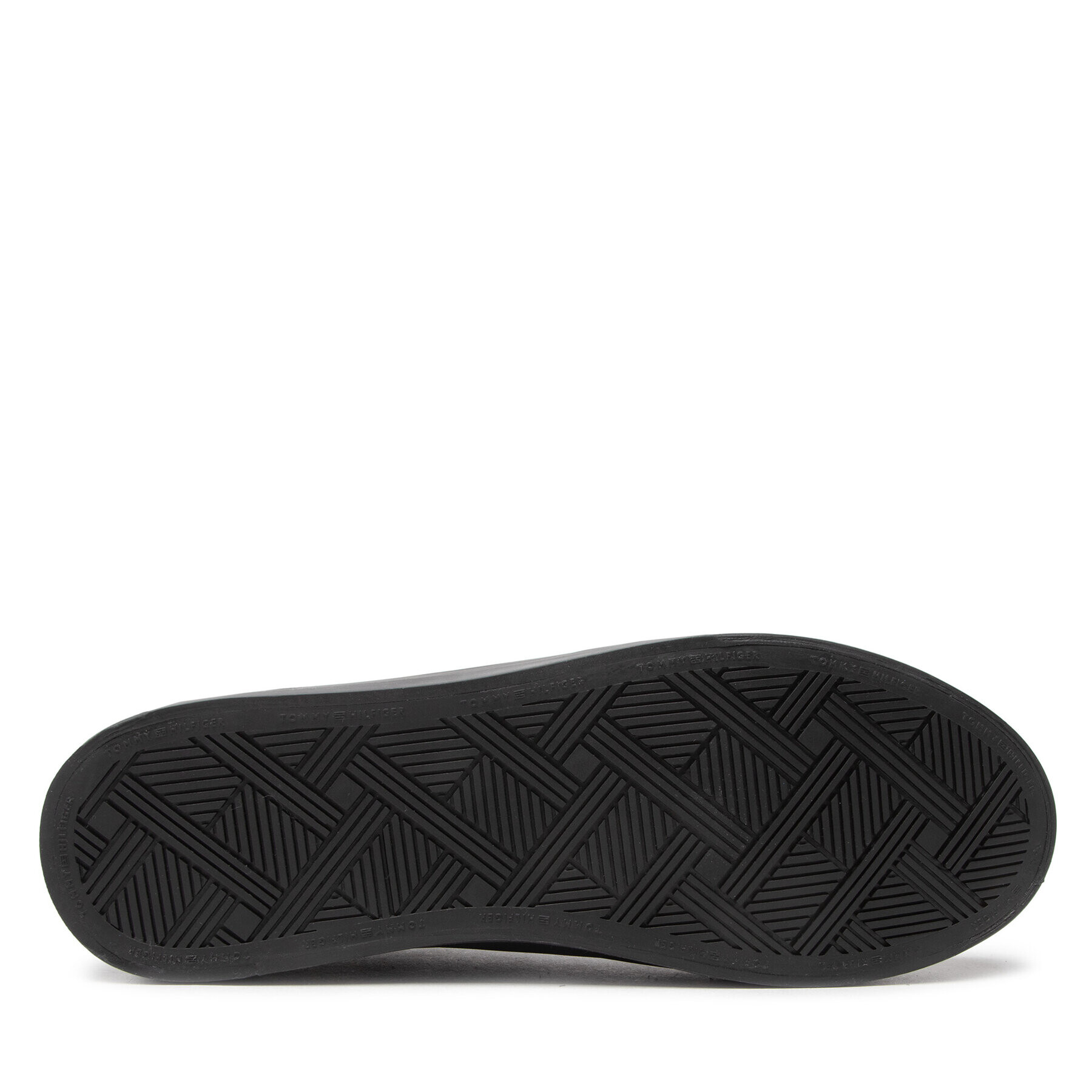 Tommy Hilfiger Сникърси Prep Vulc Leather FM0FM04171 Черен - Pepit.bg
