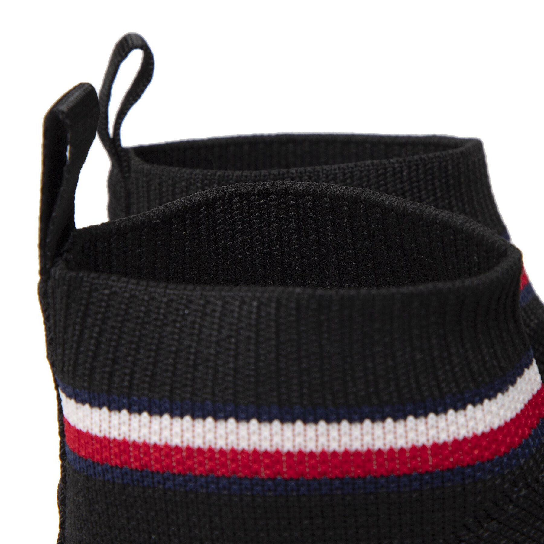Tommy Hilfiger Сникърси Sock Sneaker T3A9-32360-0702 M Черен - Pepit.bg