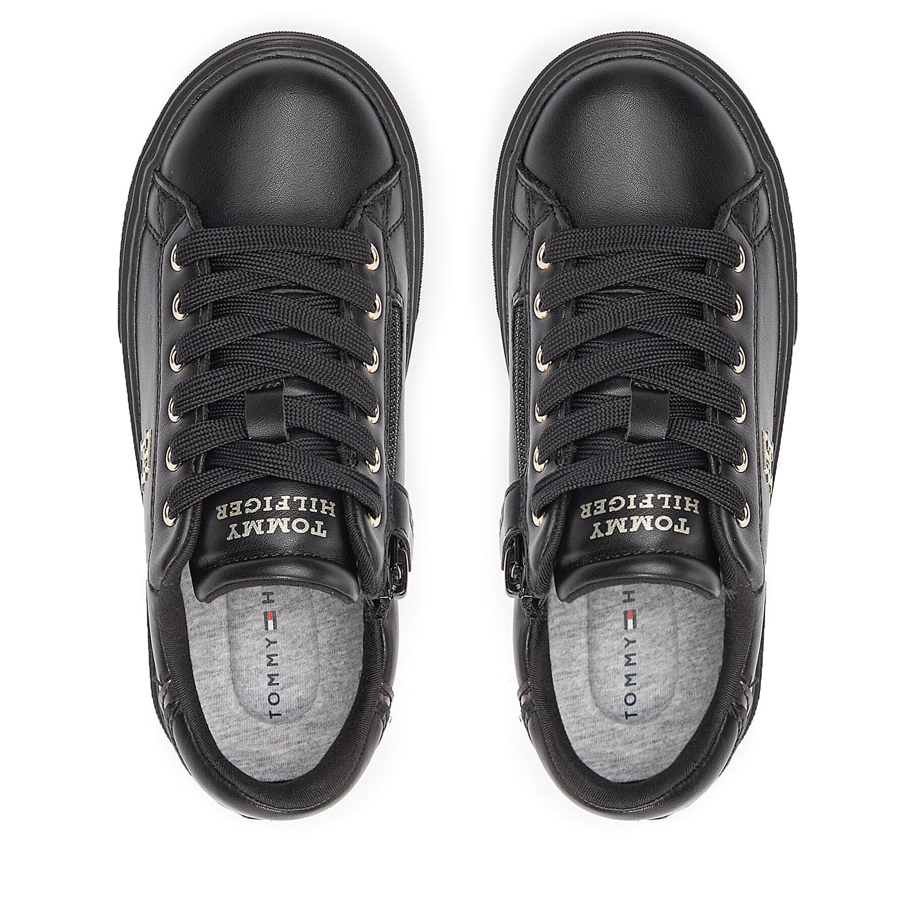Tommy Hilfiger Сникърси T3A9-32964-1355999 M Черен - Pepit.bg