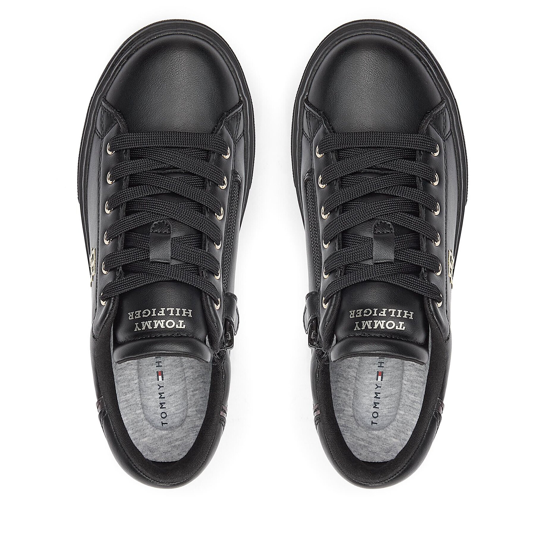 Tommy Hilfiger Сникърси T3A9-32964-1355999 S Черен - Pepit.bg
