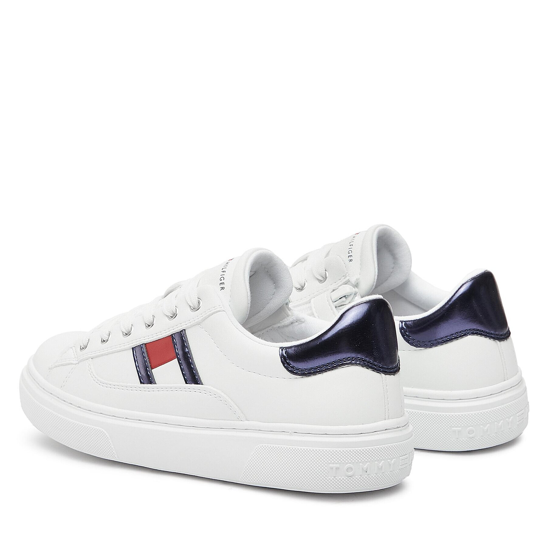 Tommy Hilfiger Сникърси T3A9-32966-1355A473 S Бял - Pepit.bg