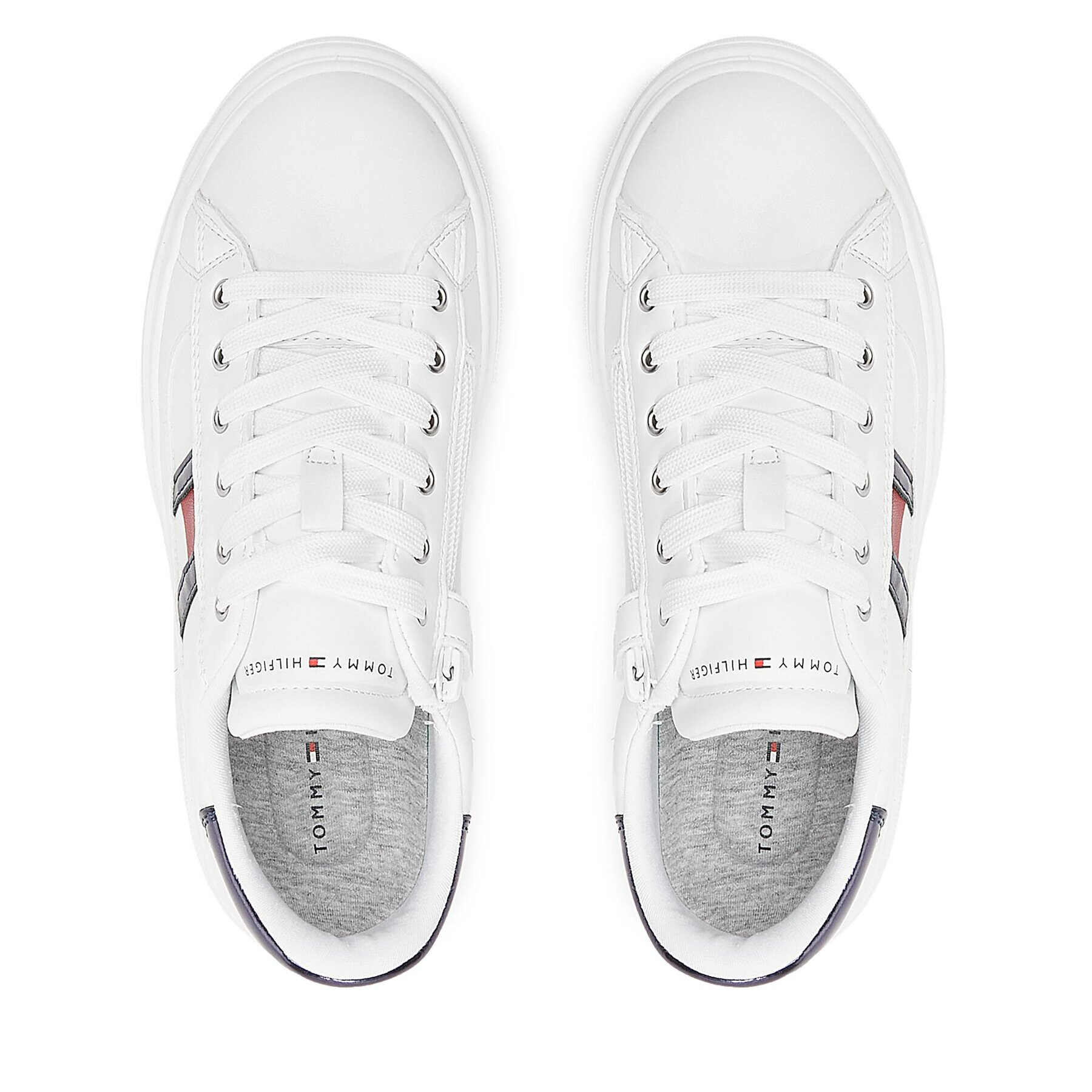 Tommy Hilfiger Сникърси T3A9-32966-1355A473 S Бял - Pepit.bg