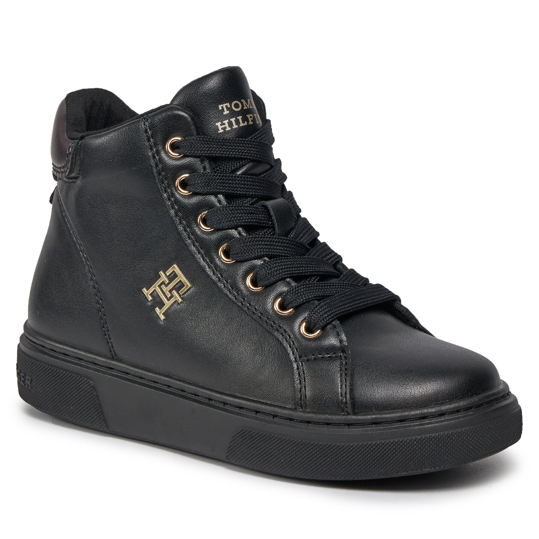Tommy Hilfiger Сникърси T3A9-32968-1355999 M Черен - Pepit.bg