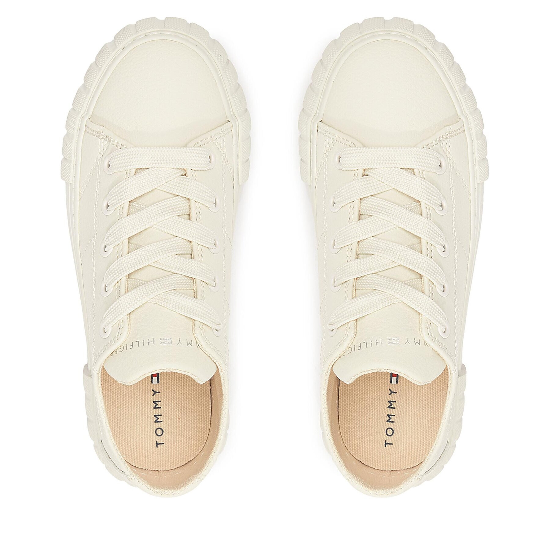 Tommy Hilfiger Сникърси T3A9-32971-1355 M Екрю - Pepit.bg