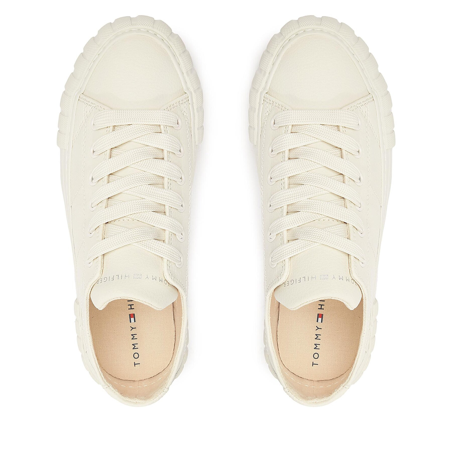 Tommy Hilfiger Сникърси T3A9-32971-1355 S Екрю - Pepit.bg