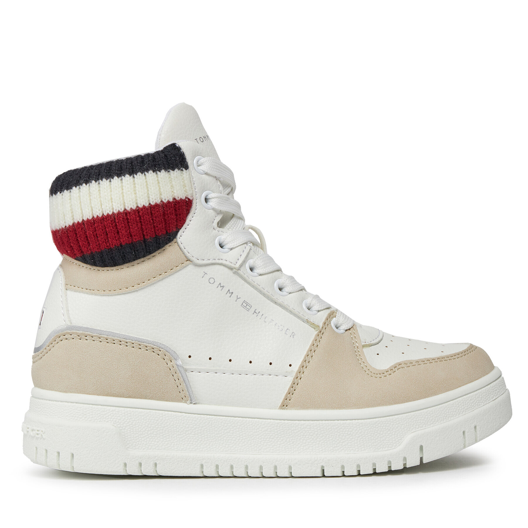 Tommy Hilfiger Сникърси T3A9-32989-1269A493 M Бял - Pepit.bg