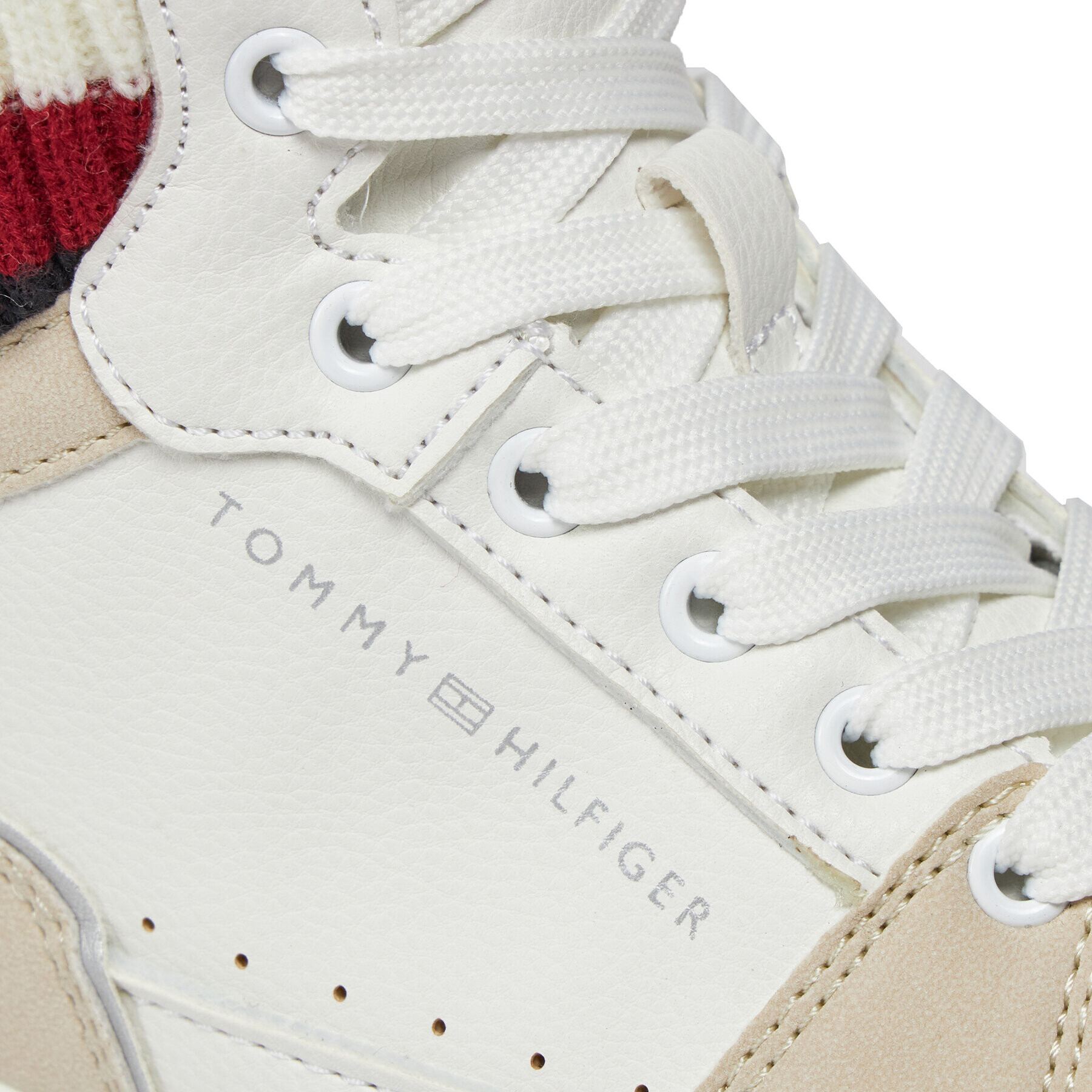 Tommy Hilfiger Сникърси T3A9-32989-1269A493 M Бял - Pepit.bg