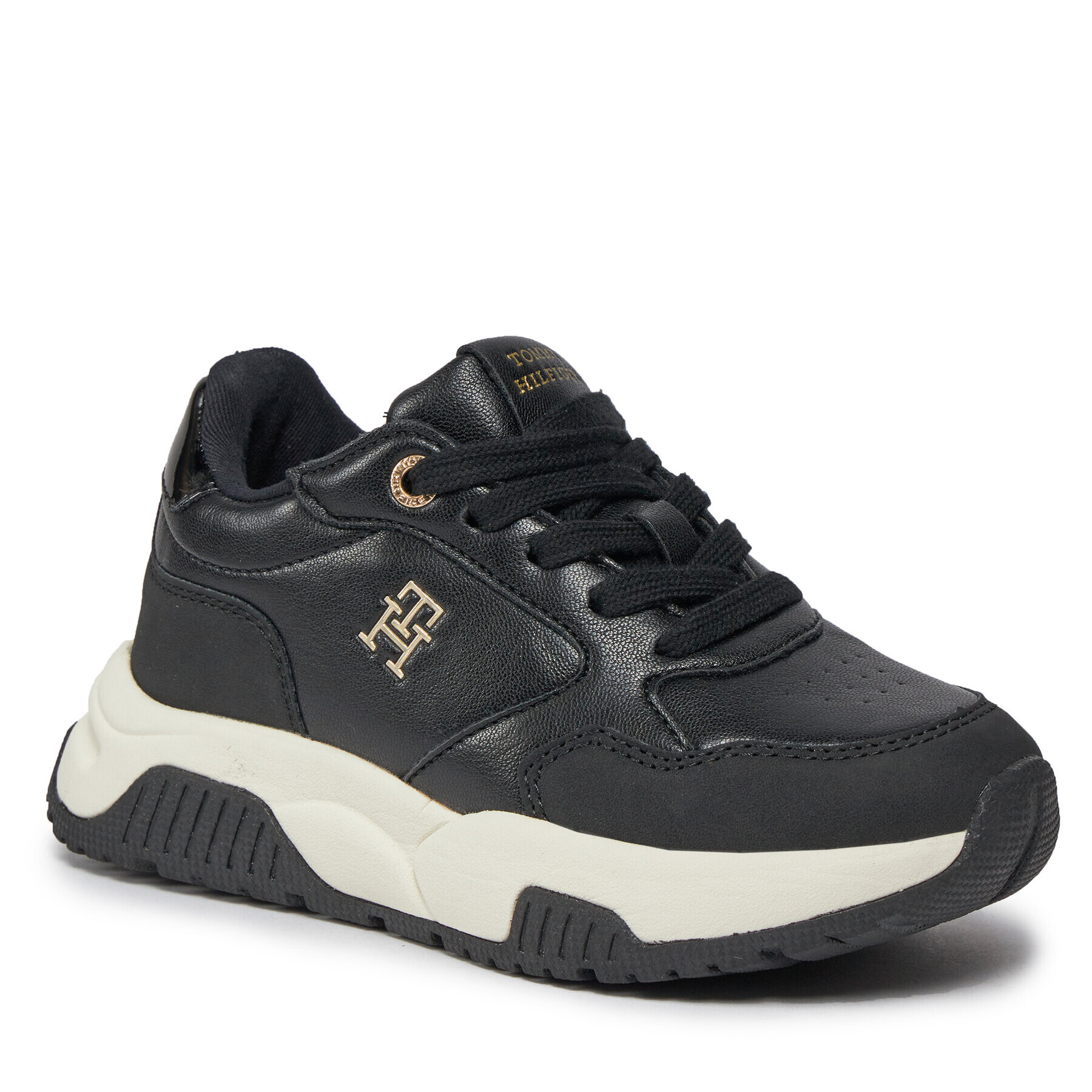 Tommy Hilfiger Сникърси T3A9-33003-1269999 M Черен - Pepit.bg