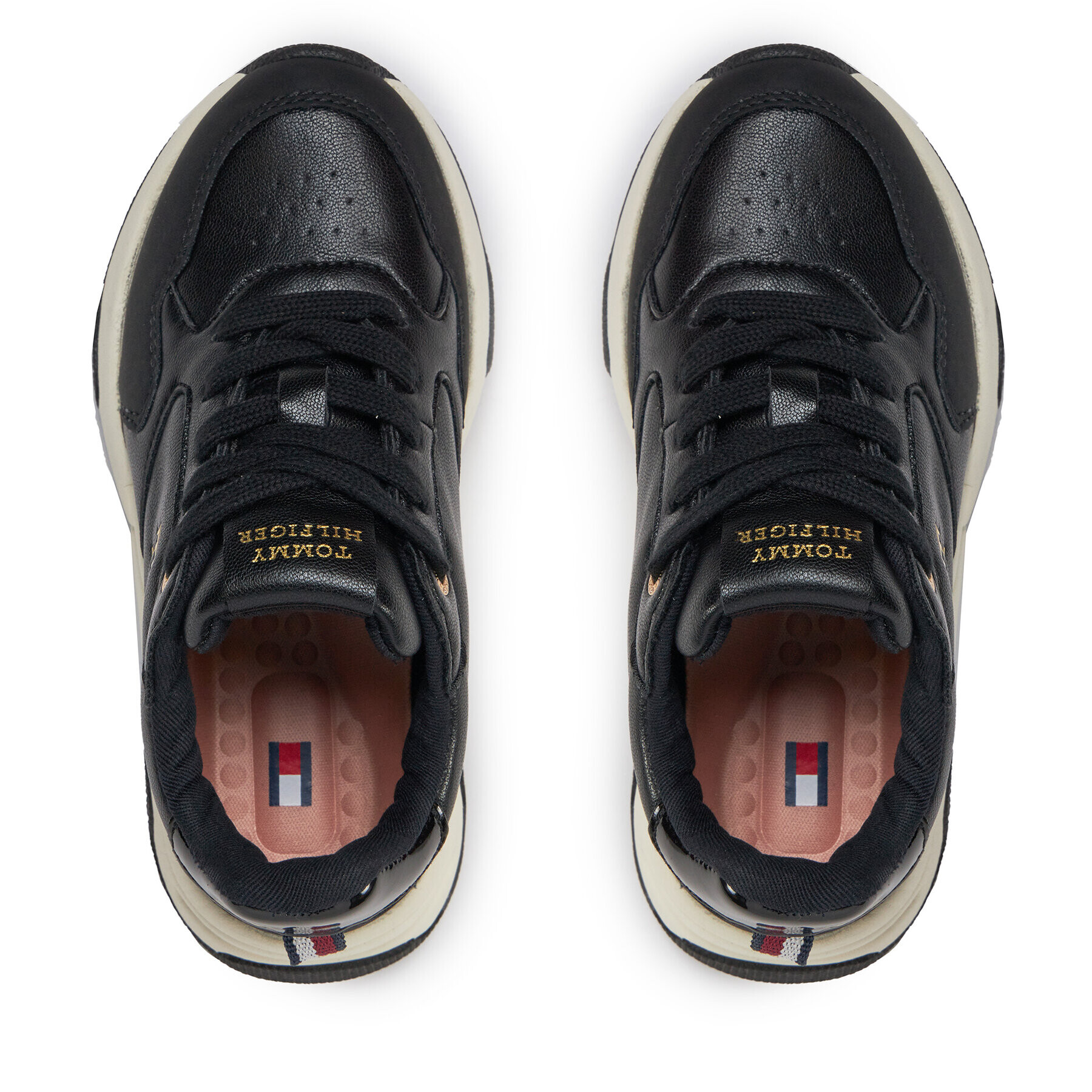 Tommy Hilfiger Сникърси T3A9-33003-1269999 M Черен - Pepit.bg
