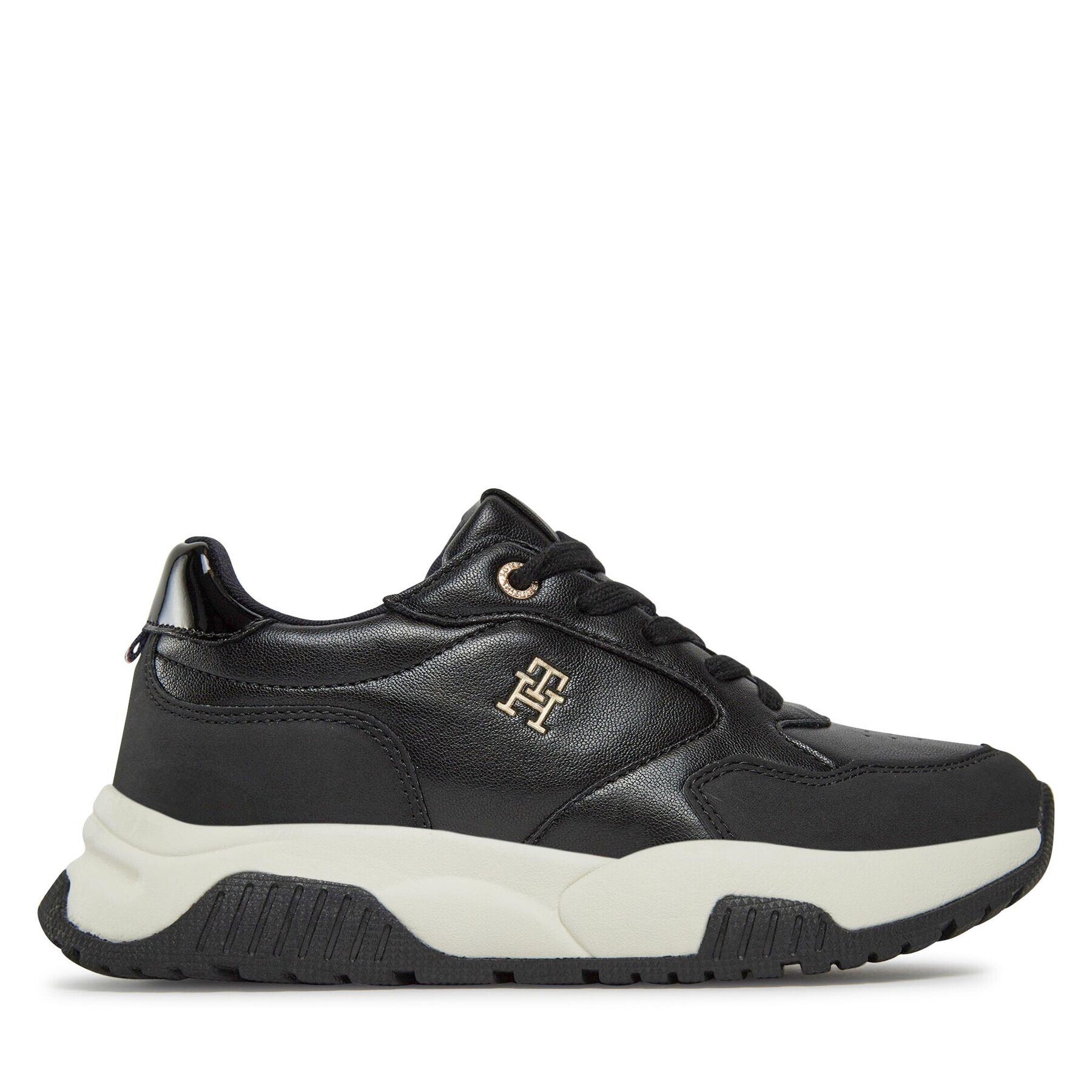 Tommy Hilfiger Сникърси T3A9-33003-1269999 S Черен - Pepit.bg