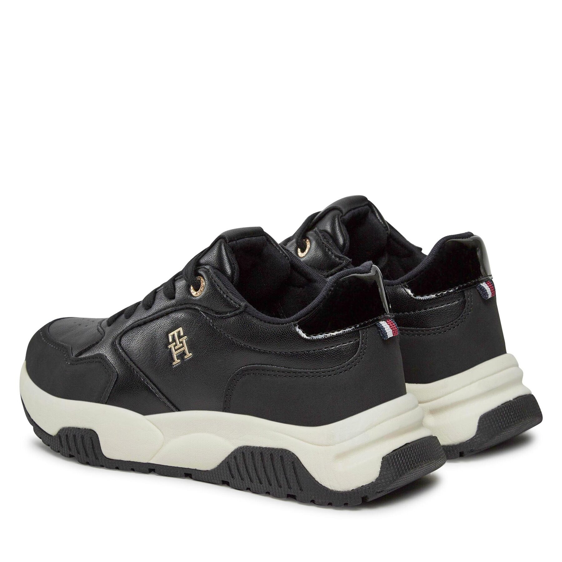 Tommy Hilfiger Сникърси T3A9-33003-1269999 S Черен - Pepit.bg