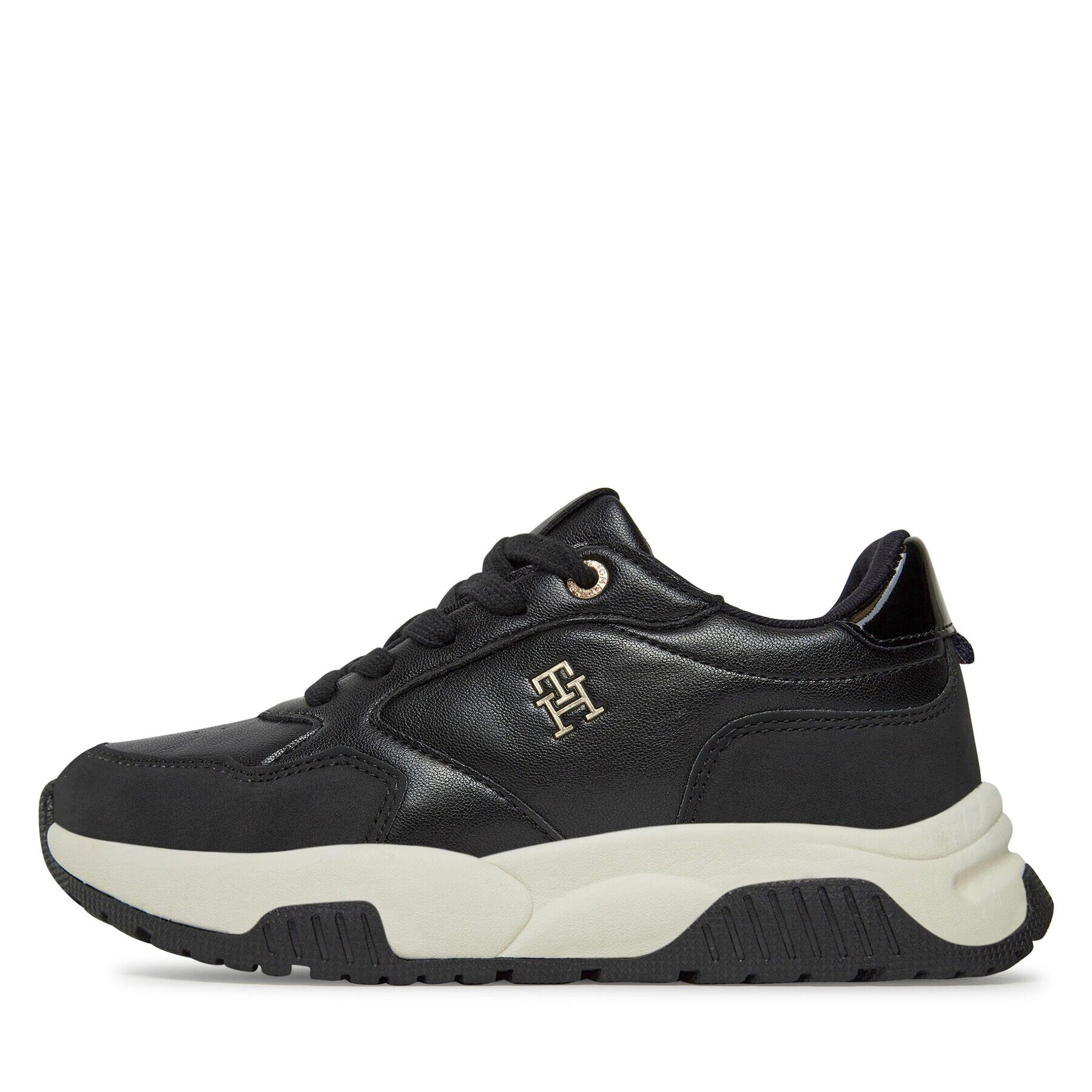 Tommy Hilfiger Сникърси T3A9-33003-1269999 S Черен - Pepit.bg