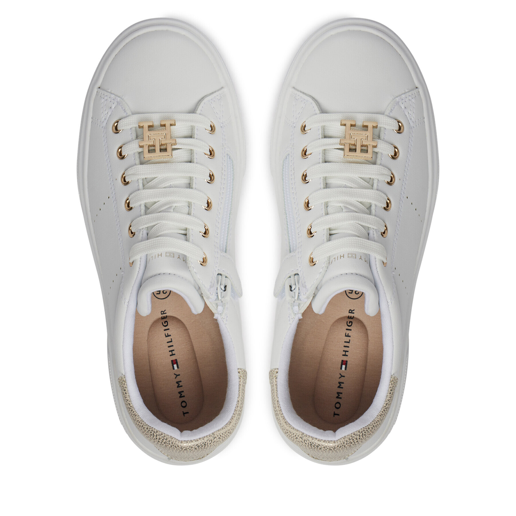Tommy Hilfiger Сникърси T3A9-33207-1355 S Бял - Pepit.bg