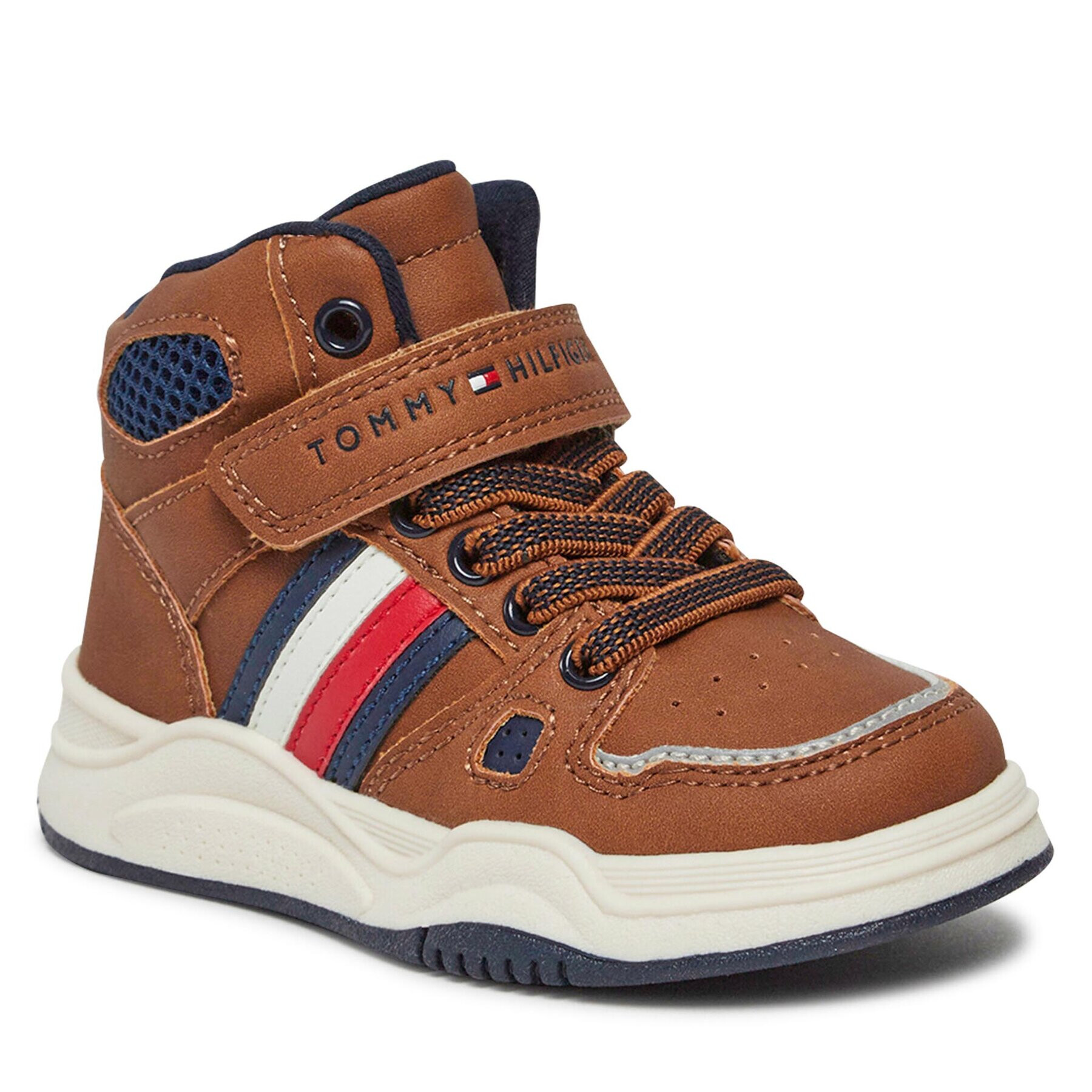 Tommy Hilfiger Сникърси T3B9-33107-1355582 M Кафяв - Pepit.bg