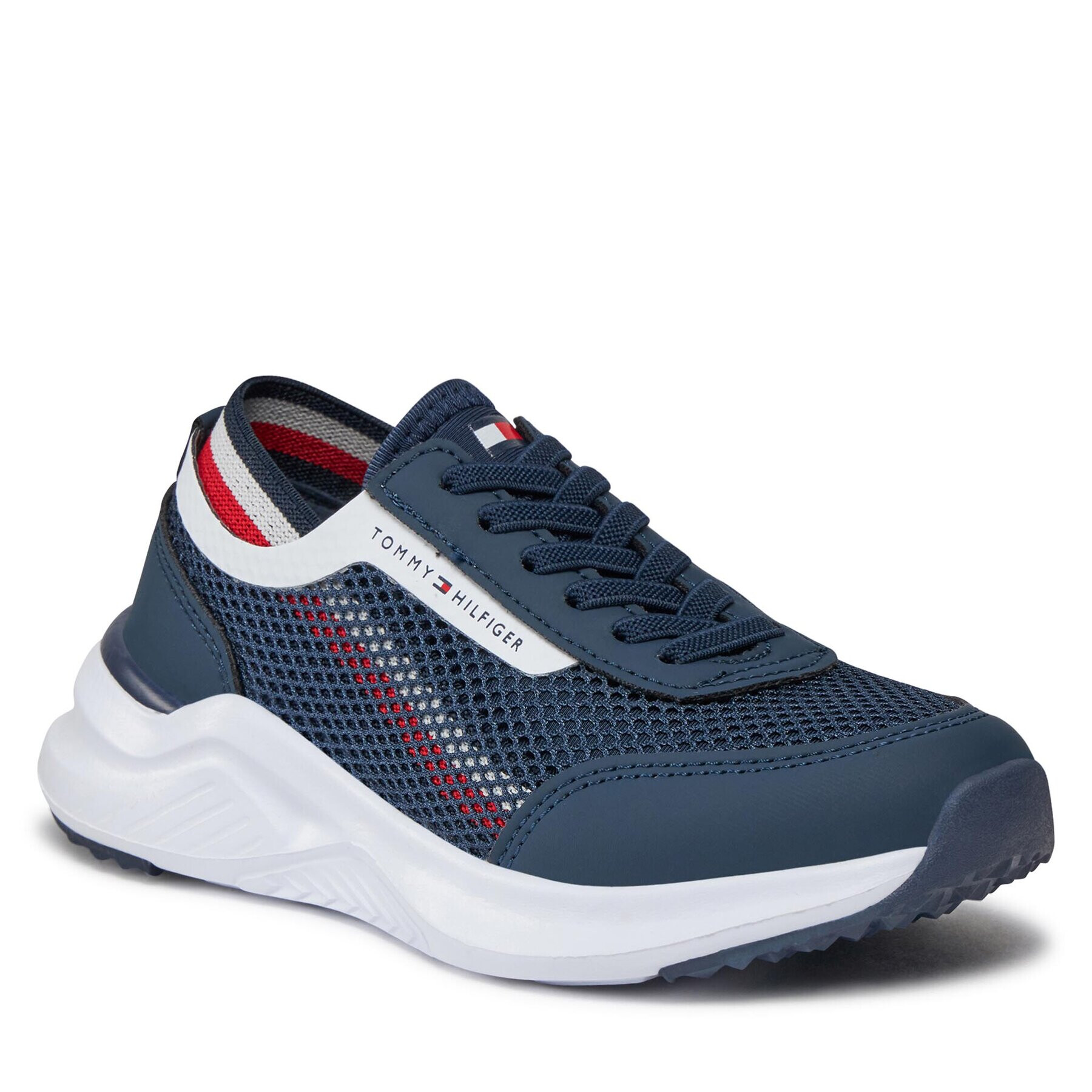Tommy Hilfiger Сникърси T3B9-33395-1697 M Син - Pepit.bg
