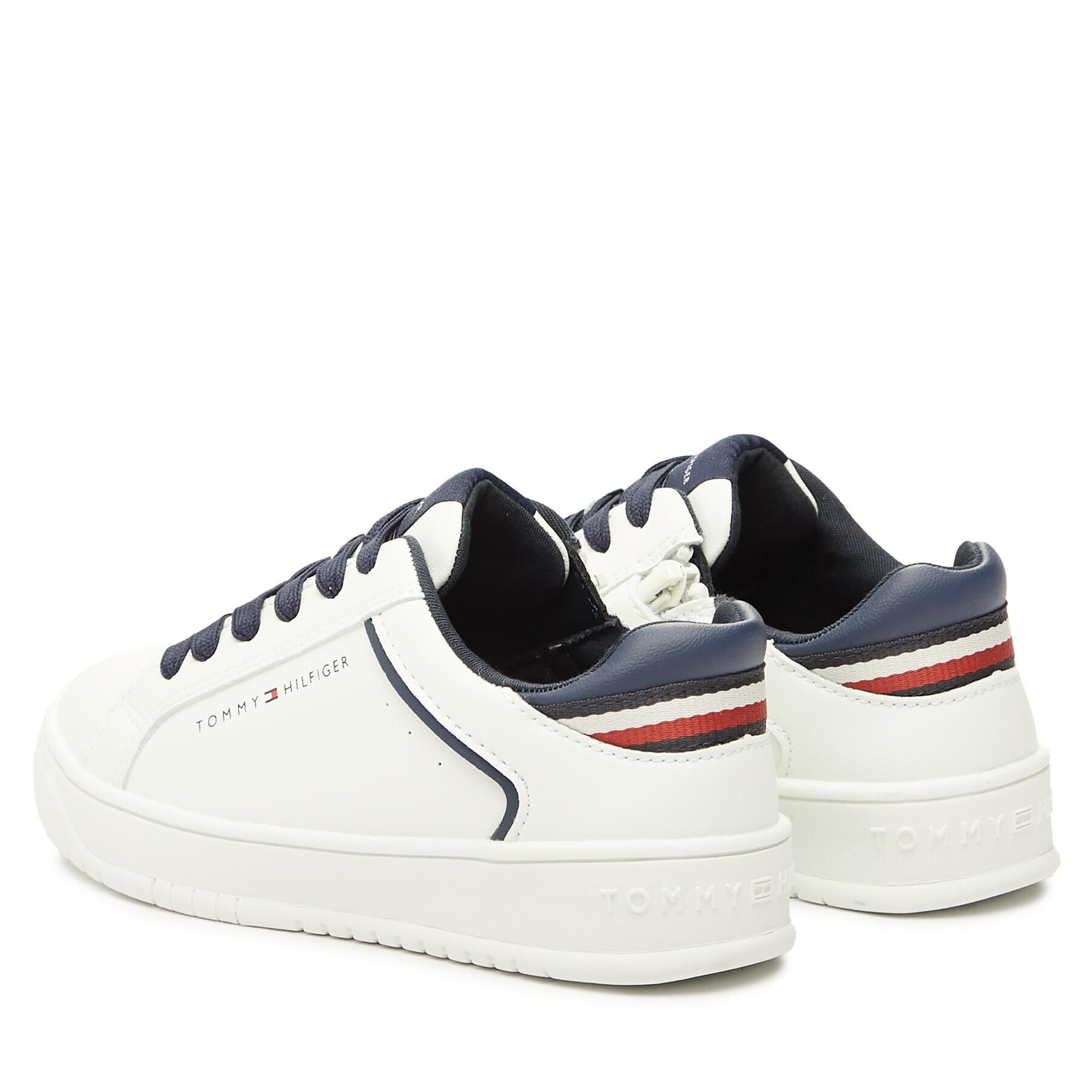 Tommy Hilfiger Сникърси T3X9-33112-1355530 M Бял - Pepit.bg