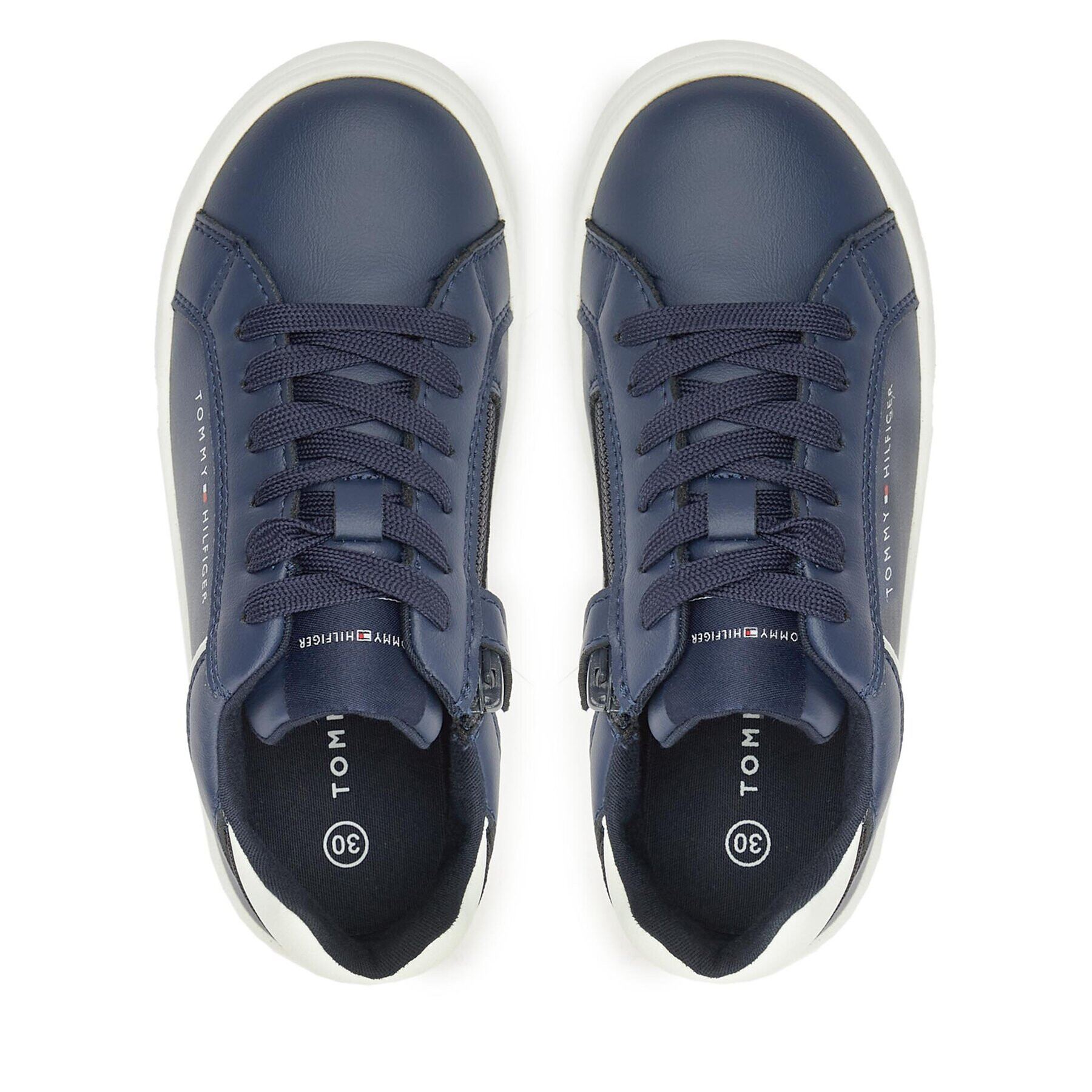 Tommy Hilfiger Сникърси T3X9-33112-1355800 M Син - Pepit.bg