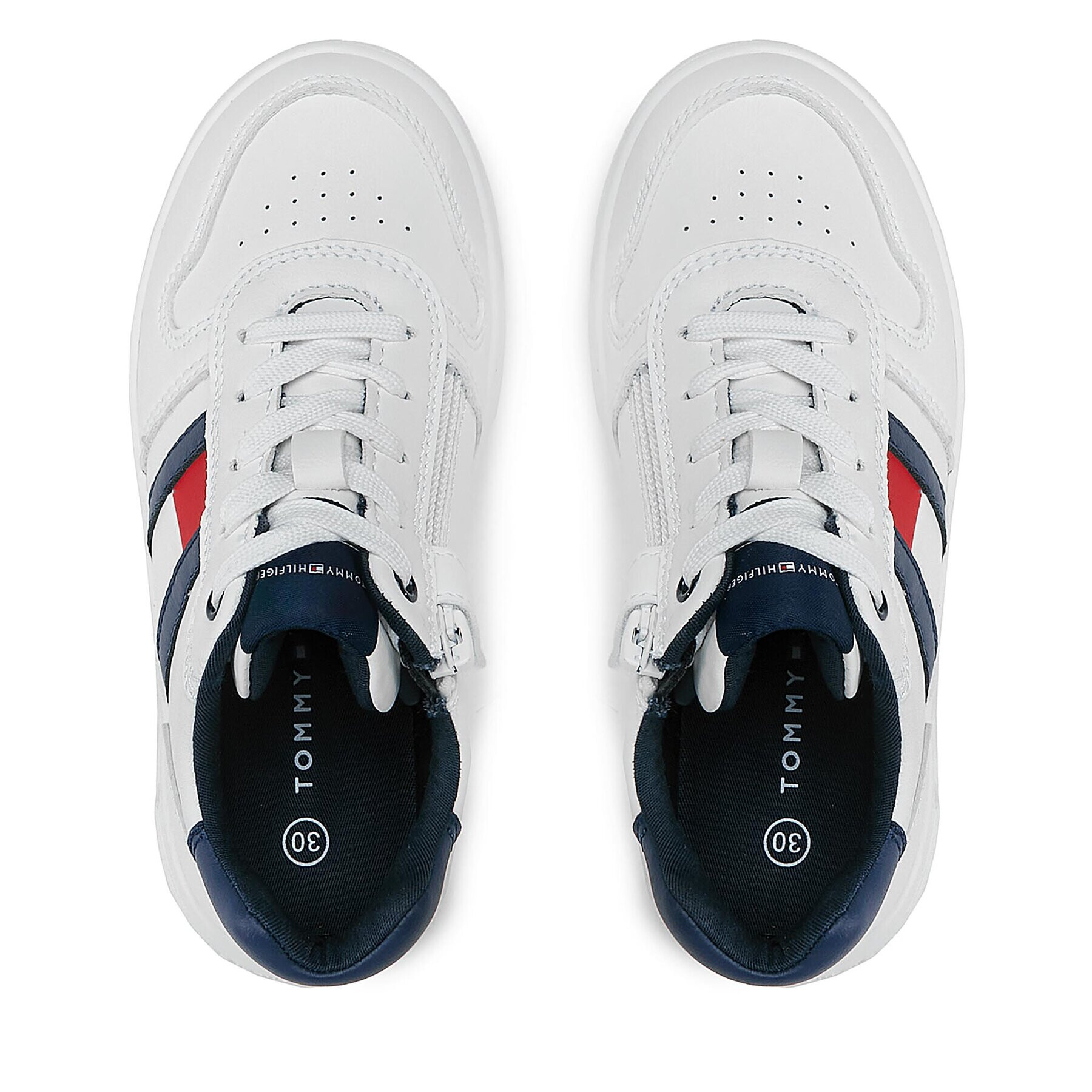 Tommy Hilfiger Сникърси T3X9-33115-1355 M Бял - Pepit.bg