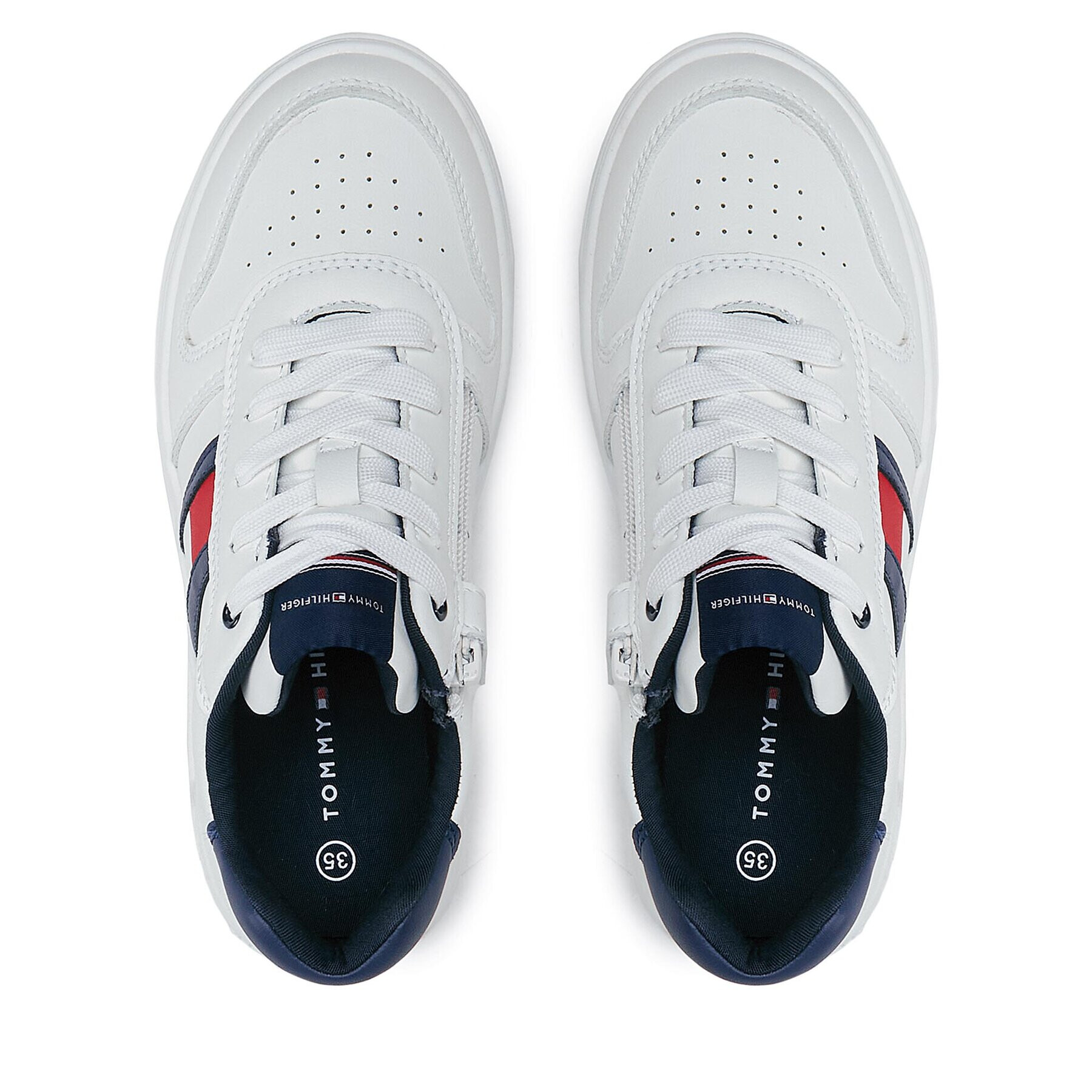 Tommy Hilfiger Сникърси T3X9-33115-1355 S Бял - Pepit.bg