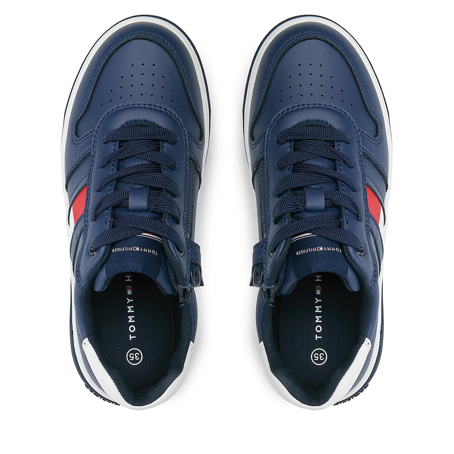 Tommy Hilfiger Сникърси T3X9-33115-1355 S Син - Pepit.bg