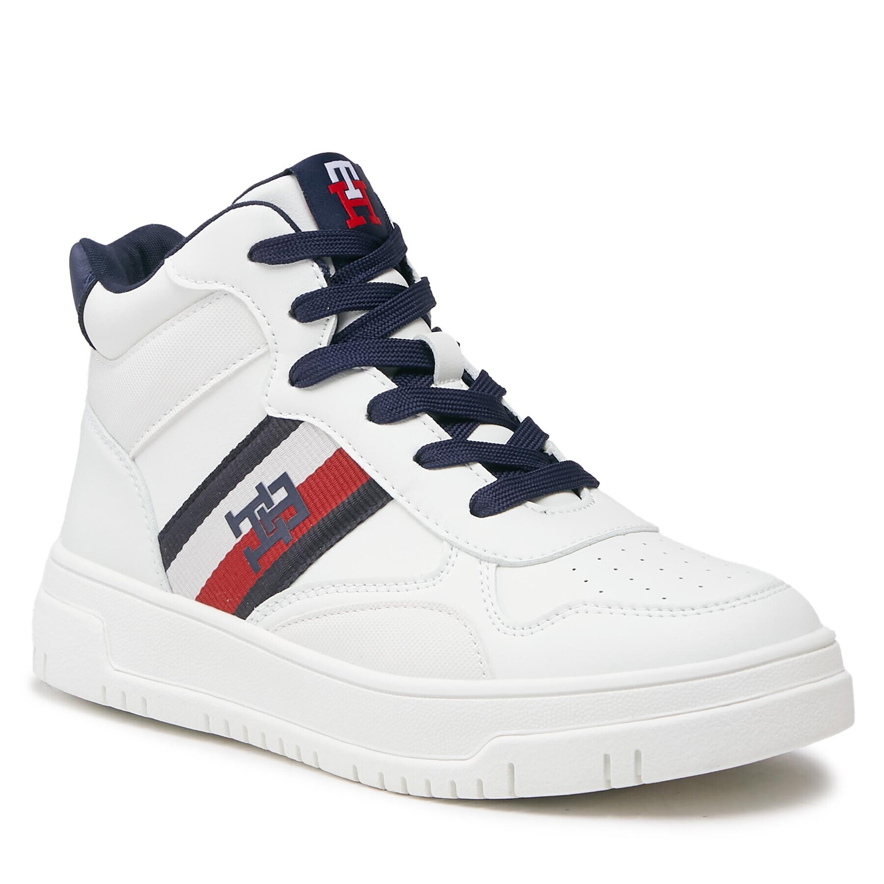 Tommy Hilfiger Сникърси T3X9-33121-1355A473 S Бял - Pepit.bg