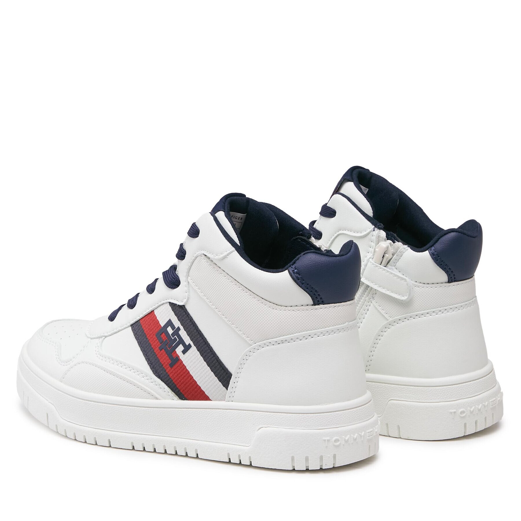 Tommy Hilfiger Сникърси T3X9-33121-1355A473 S Бял - Pepit.bg