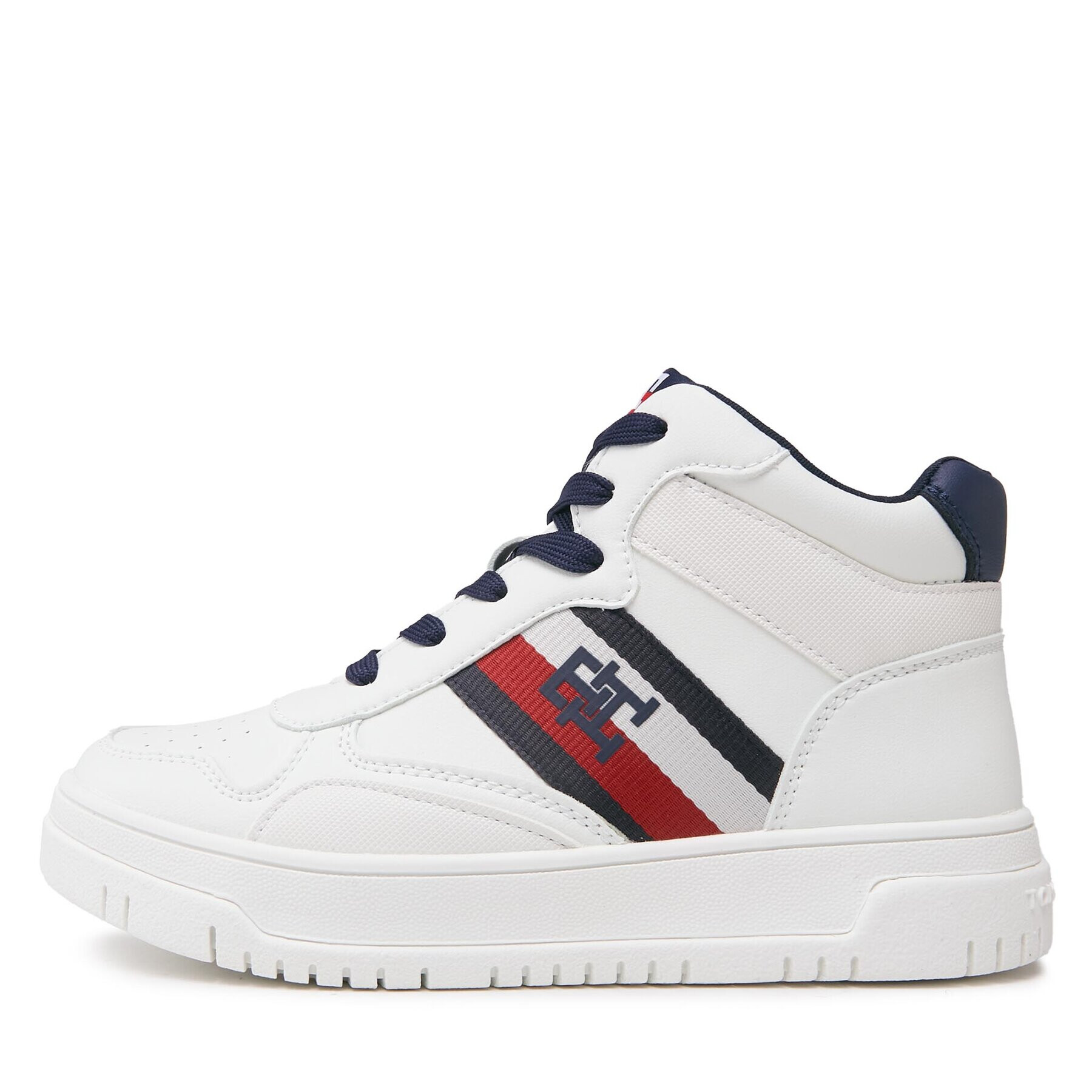 Tommy Hilfiger Сникърси T3X9-33121-1355A473 S Бял - Pepit.bg