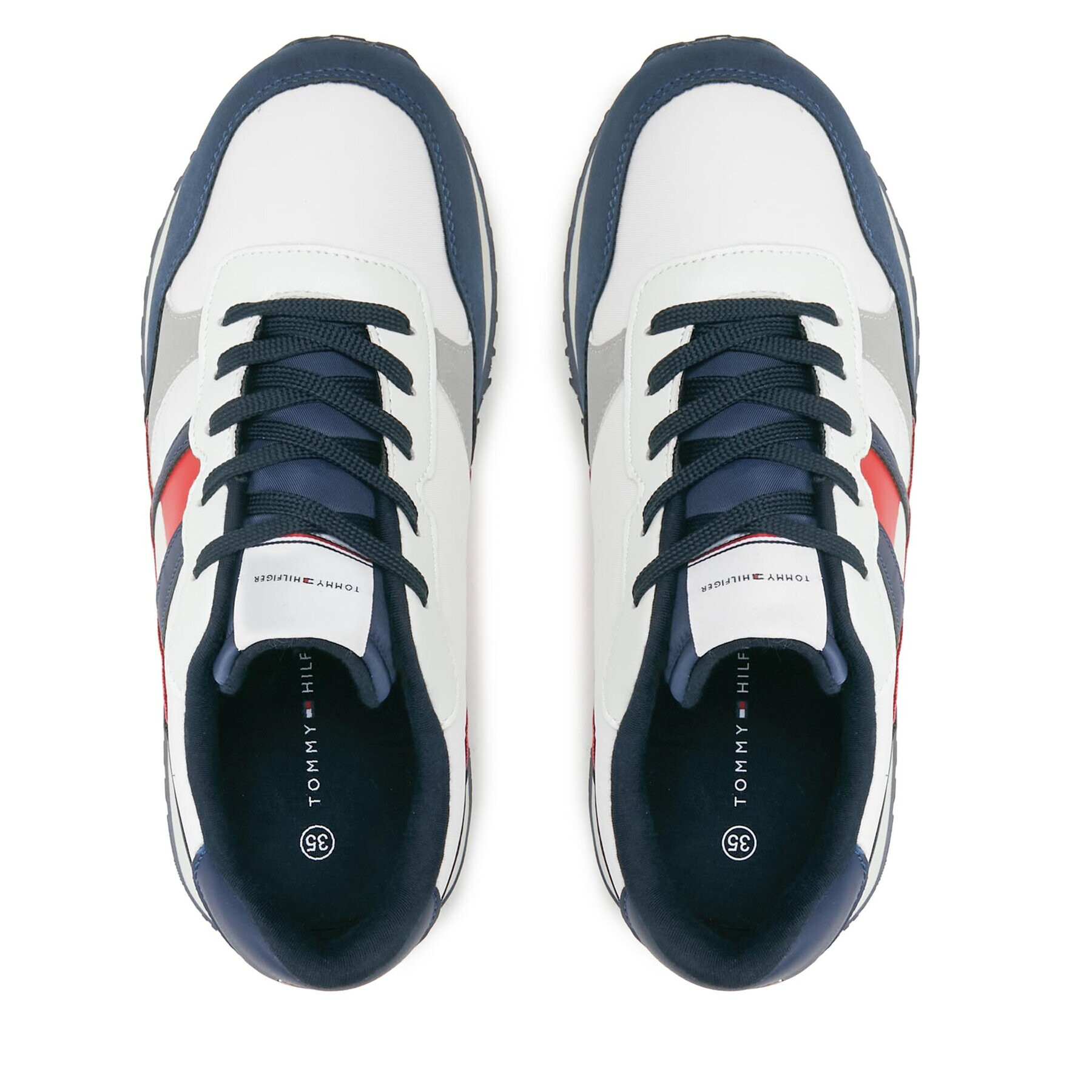 Tommy Hilfiger Сникърси T3X9-33131-0316Y004 S Син - Pepit.bg