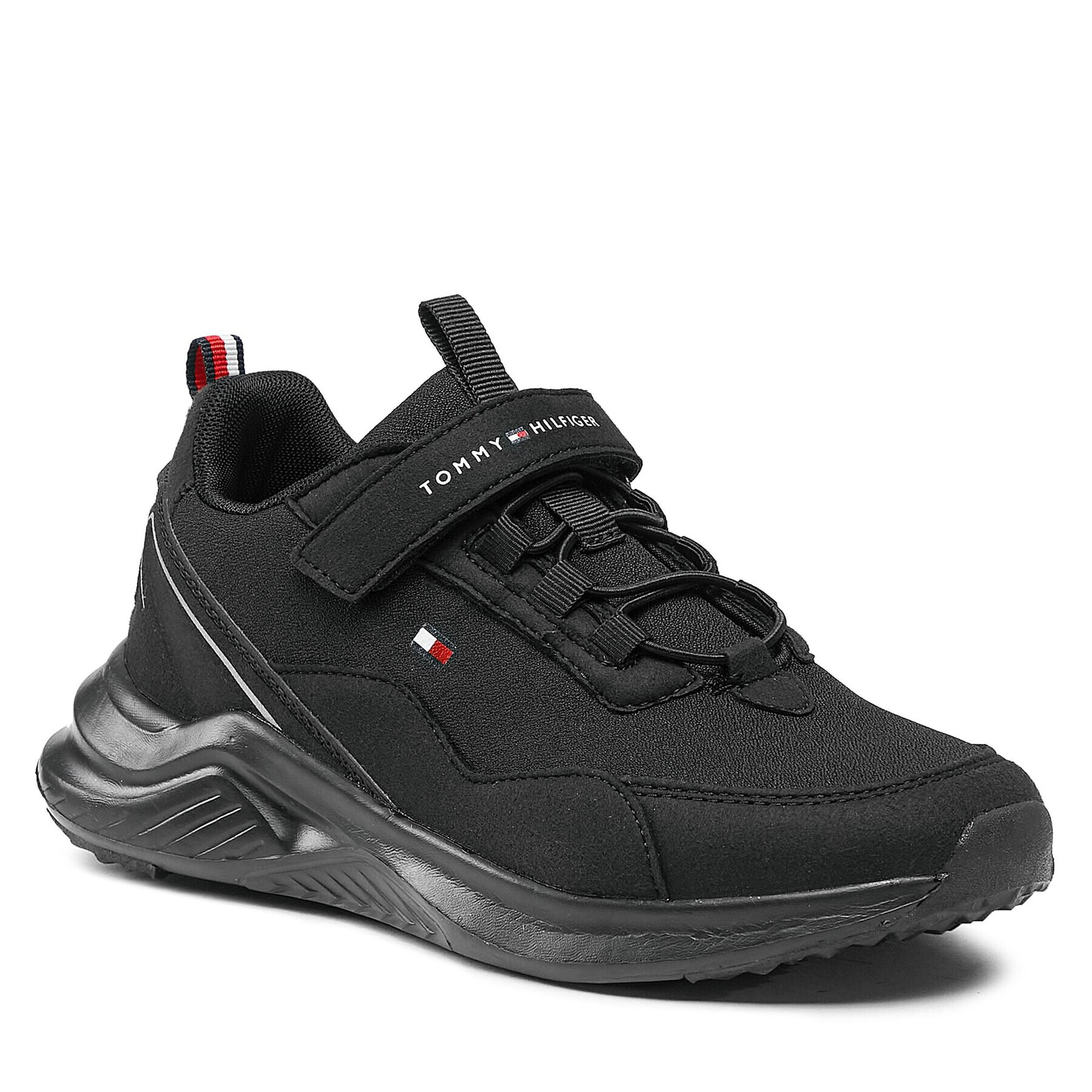 Tommy Hilfiger Сникърси T3X9-33139-0768 S Черен - Pepit.bg