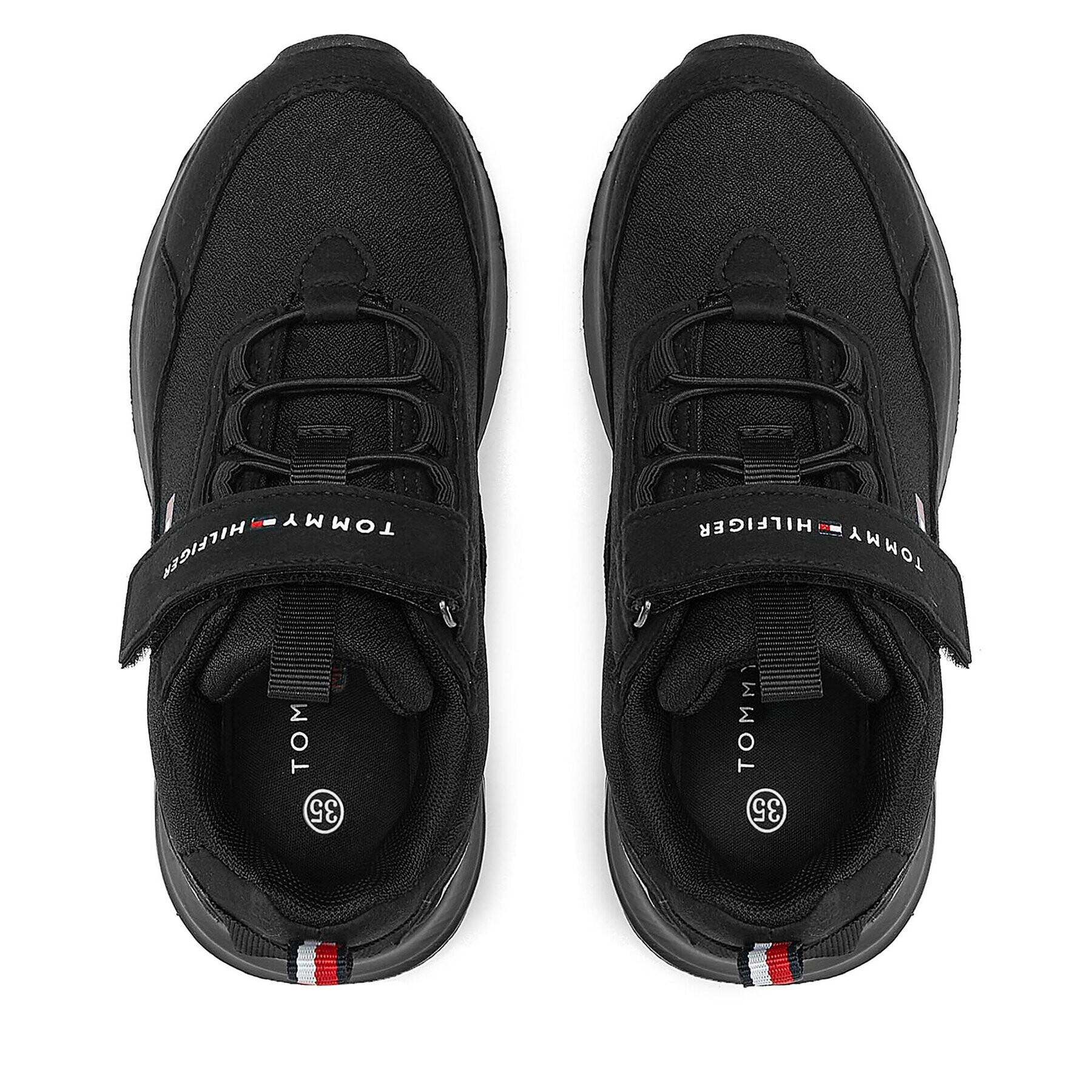 Tommy Hilfiger Сникърси T3X9-33139-0768 S Черен - Pepit.bg